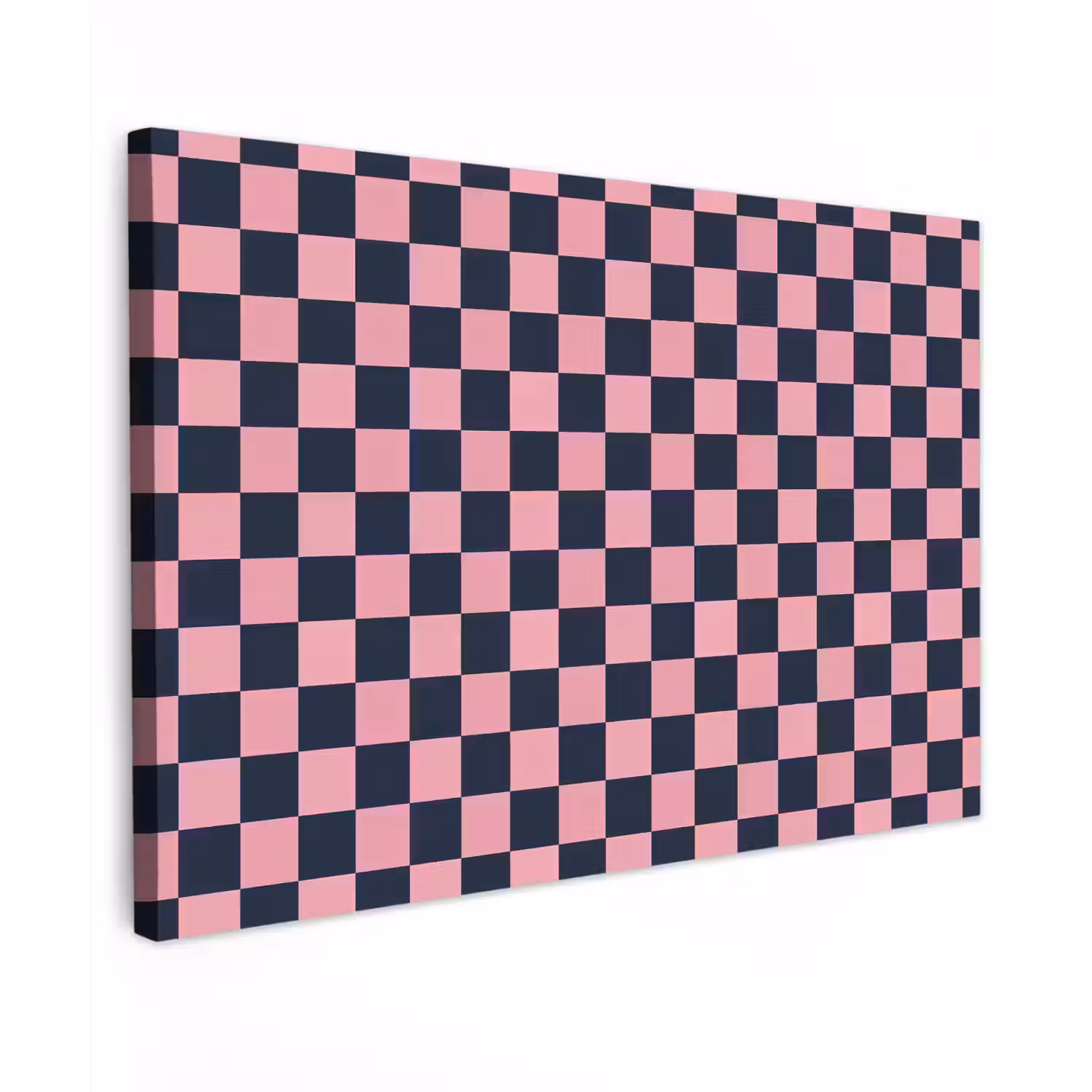 Traditioneel - Patroon - Blauw - Roze canvas 2cm klein 34 -z3d