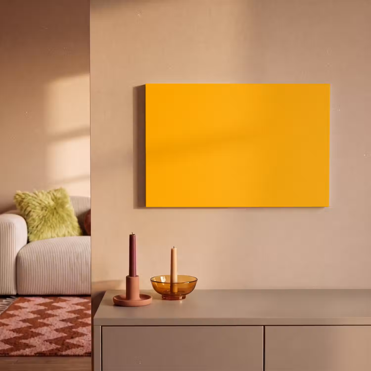 Vivid - Amber - Geel canvas 2cm klein 34 -sfeer1