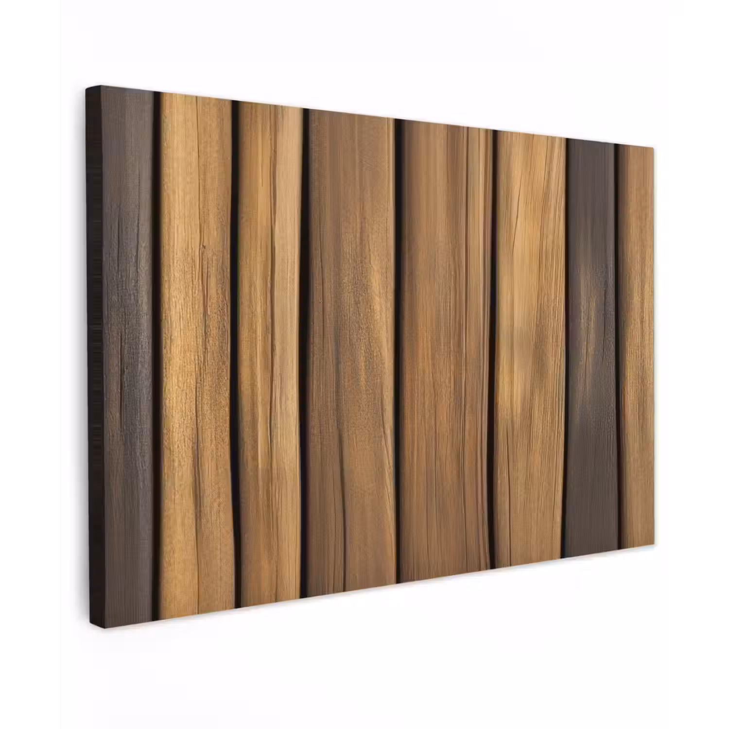 Hout - Planken - Natuurtinten canvas 2cm klein -z3d