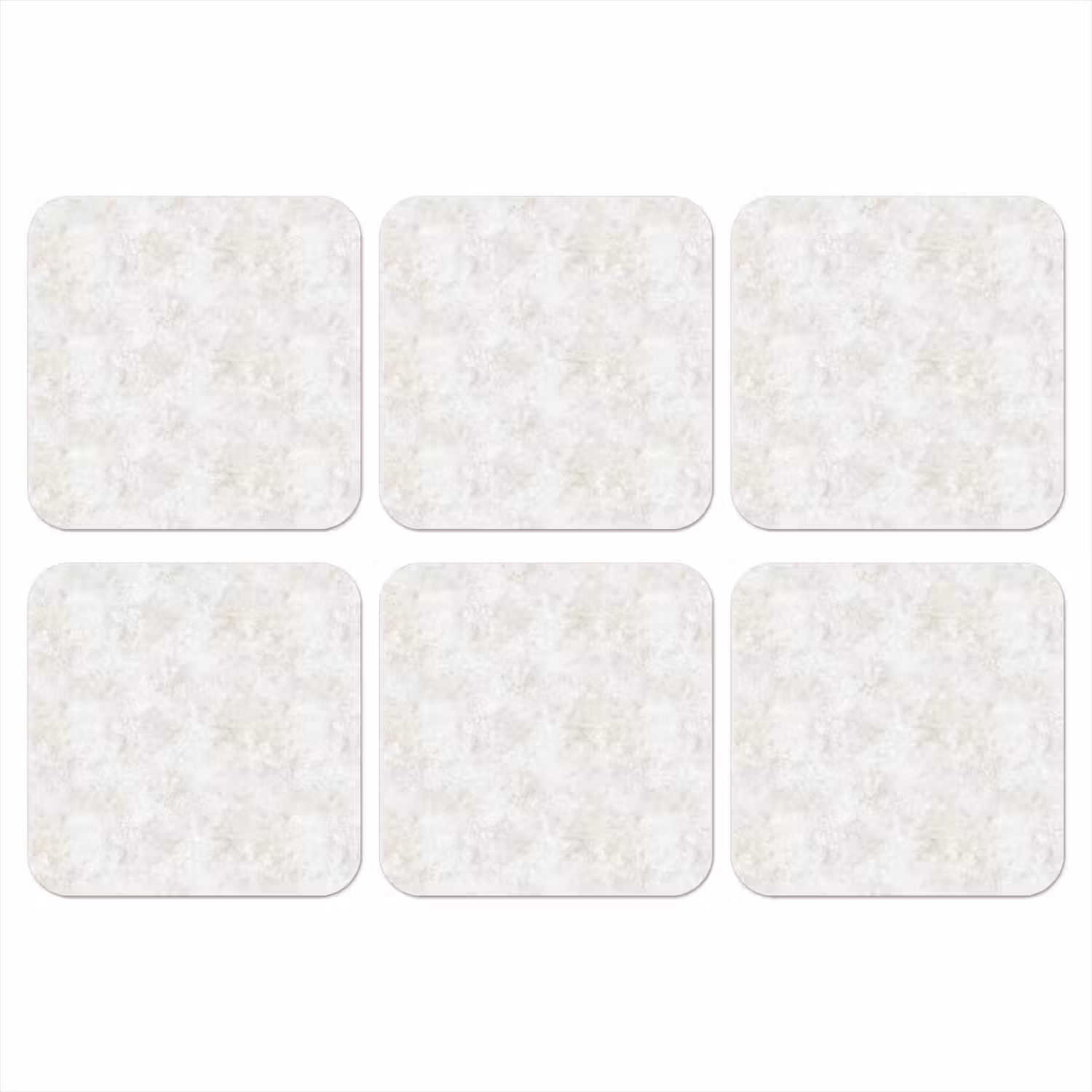 Beige - Marmer - Aders onderzetter kurk middel 366 -3d