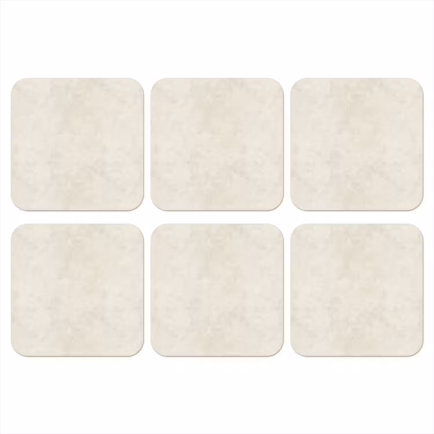 Crème - Egaal - Beton onderzetter kurk middel 366 -3d