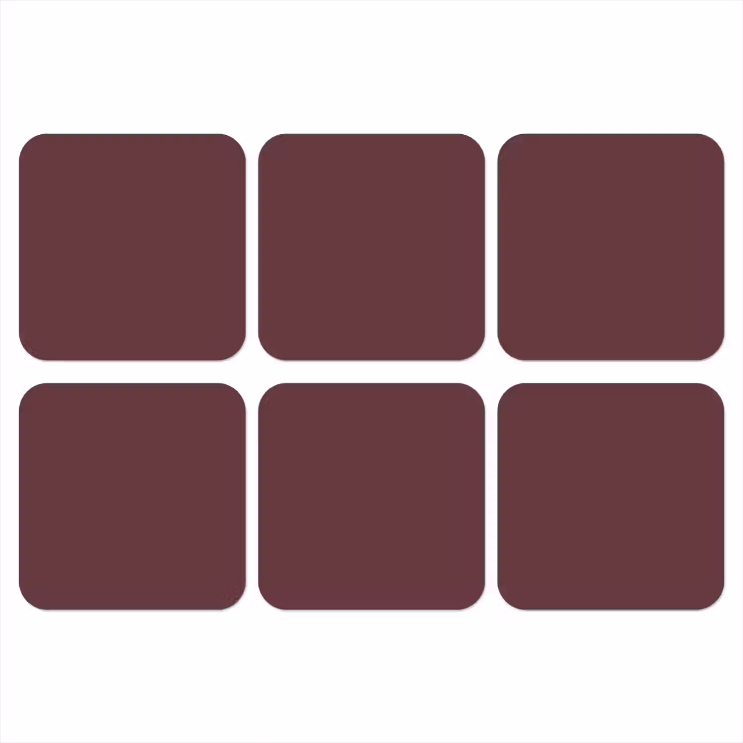Dusty - Rose - Roze onderzetter kurk middel 366 -3d