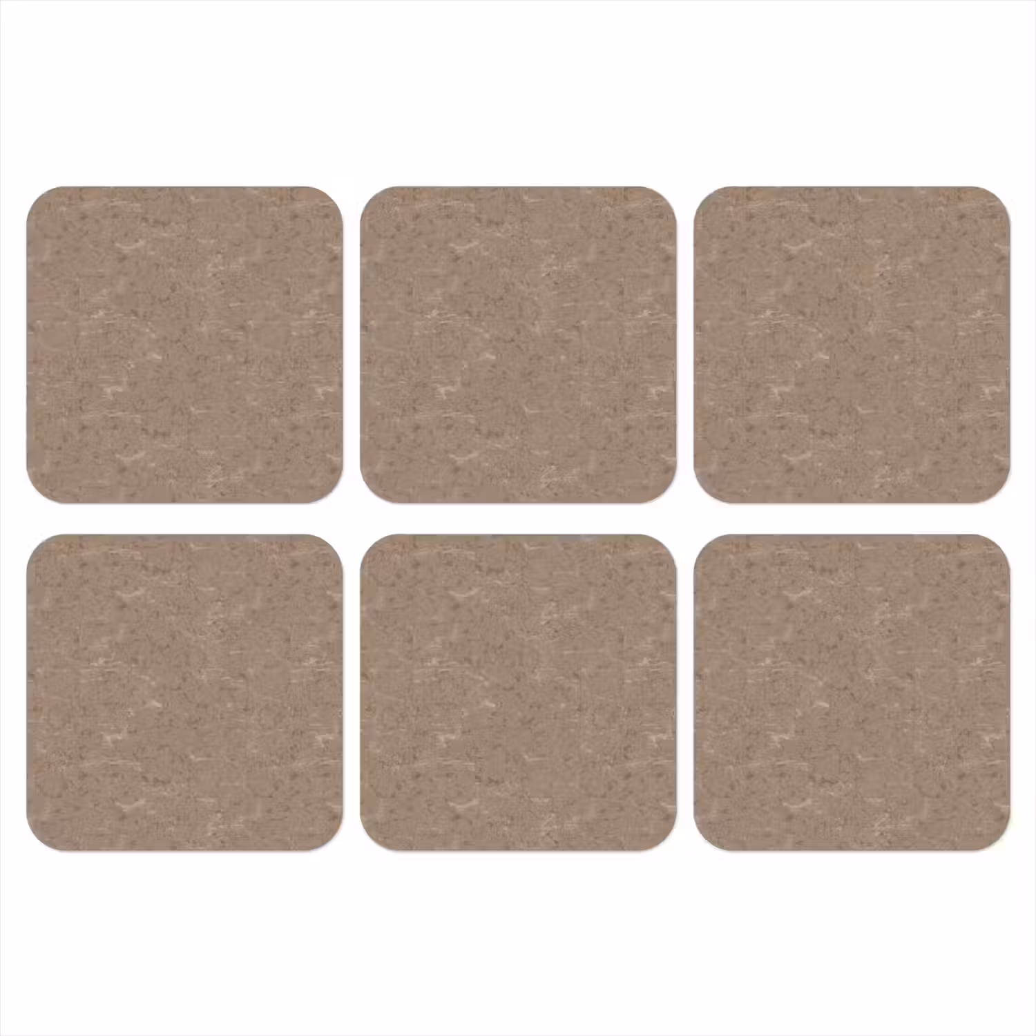 Patroon - Kalksteen - Beige onderzetter kurk middel 366 -3d