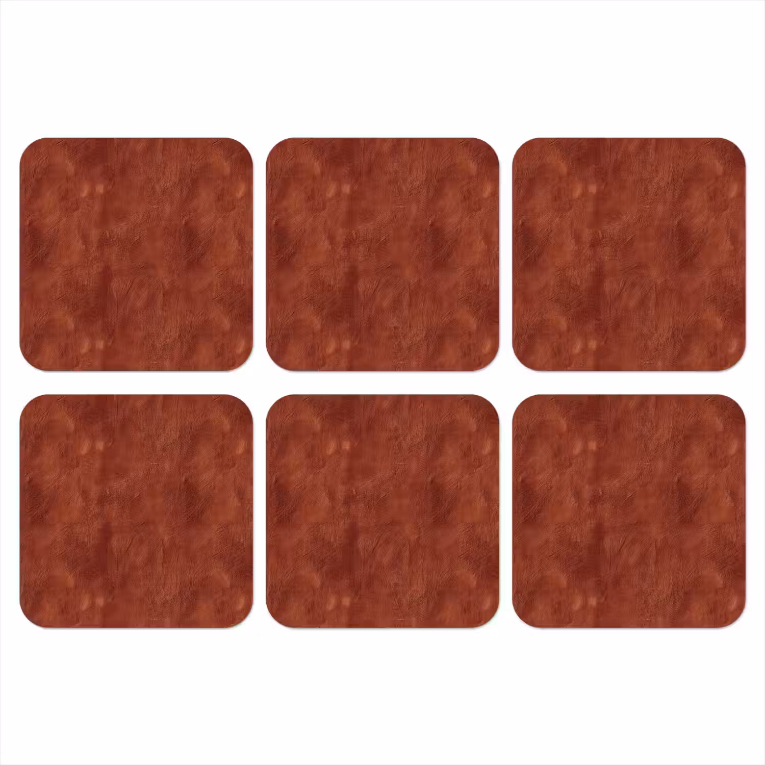 Stucwerk - Textuur - Terracotta onderzetter kurk middel 366 -3d