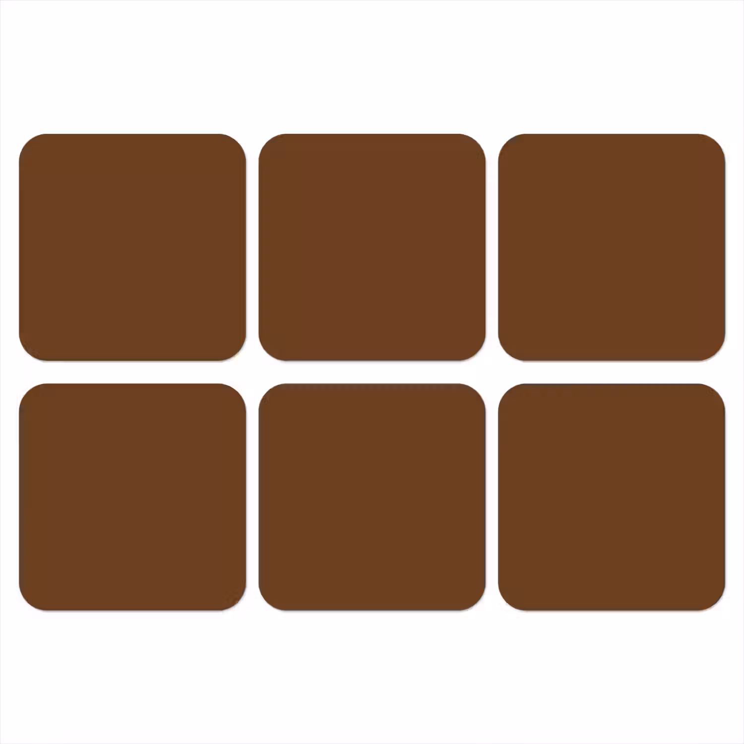 Rich - Espresso - Bruin onderzetter kurk middel 366 -3d