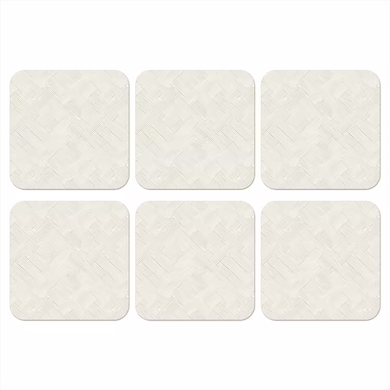 Textuur - Abstract - Beige onderzetter kurk middel 366 -3d