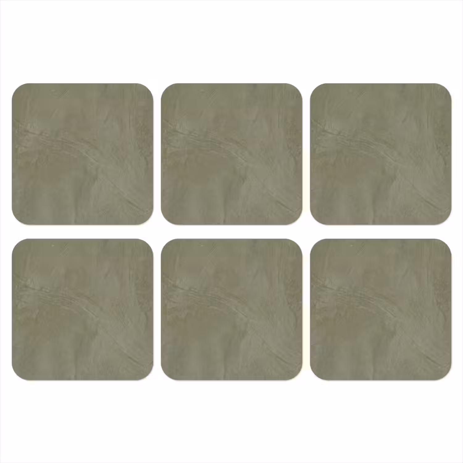 Textuur - Betonlook - Achtergrond - Modern - Groen onderzetter kurk middel -3d