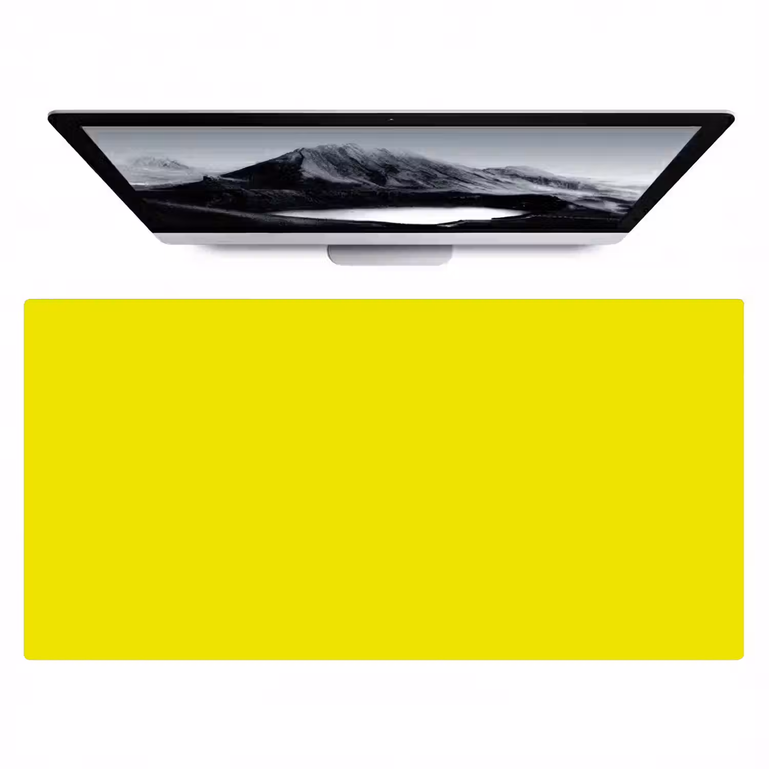 Bright - Canary - Geel Muismat XXL klein 681 -zzz3d