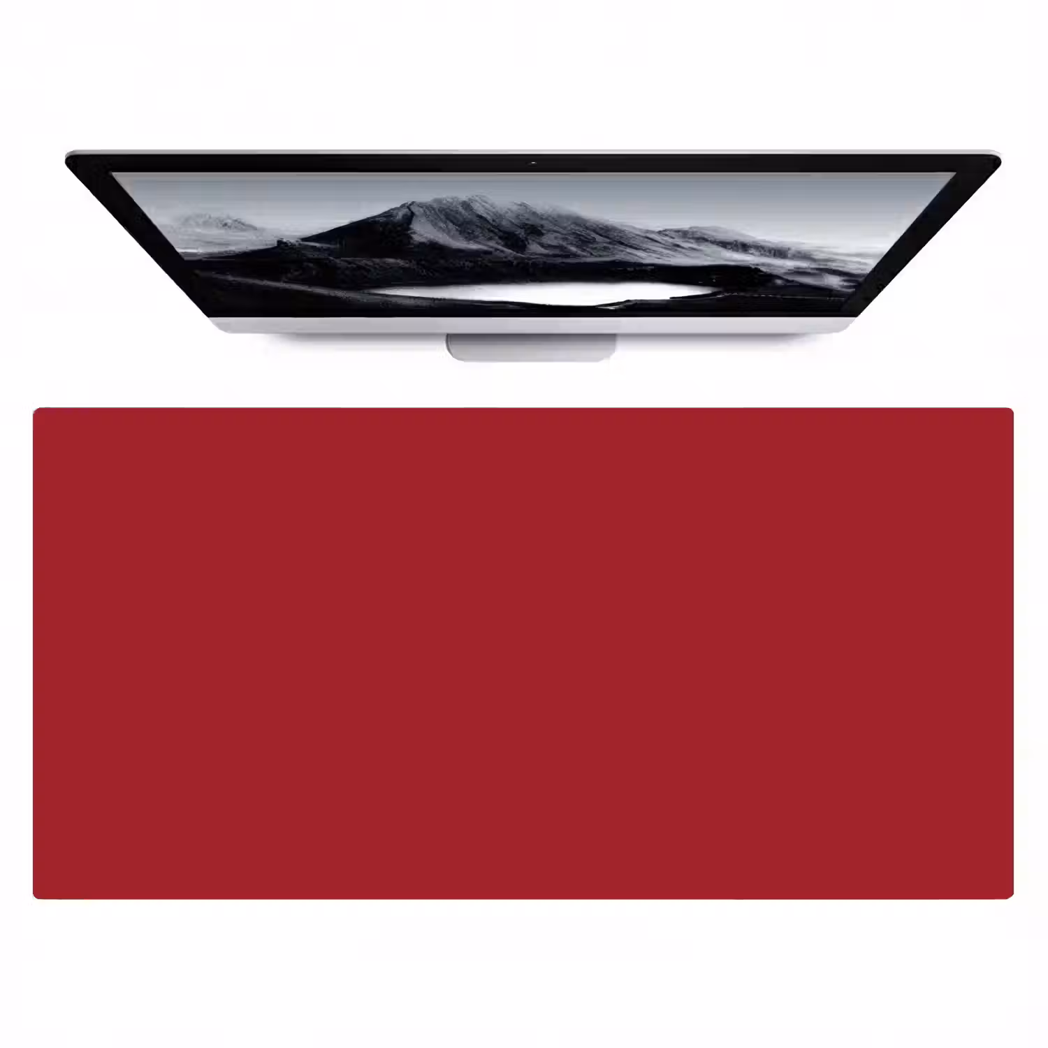 Burgundy - Wine - Rood Muismat XXL klein 681 -zzz3d