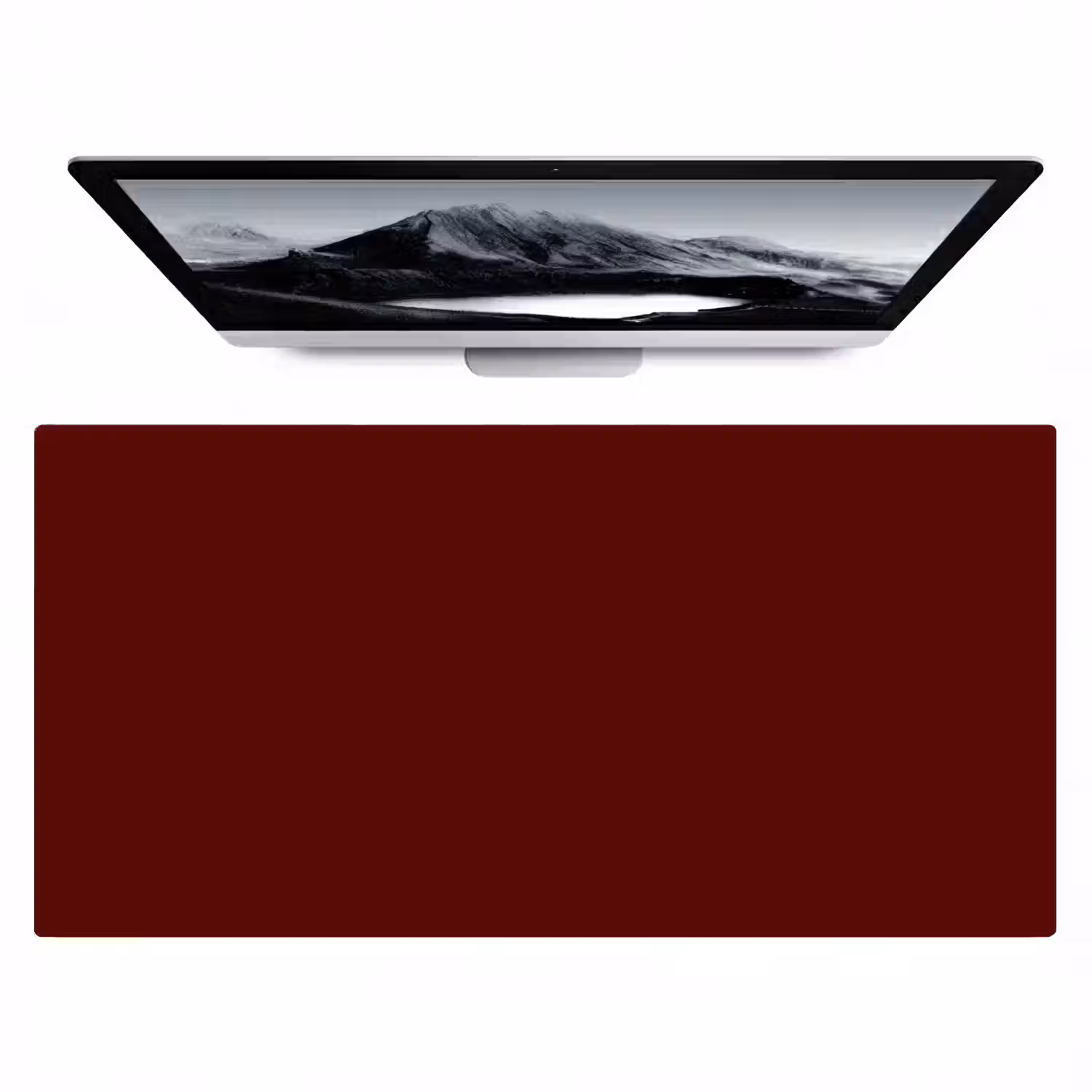 Burnt - Mahogany - Rood Muismat XXL klein 681 -zzz3d