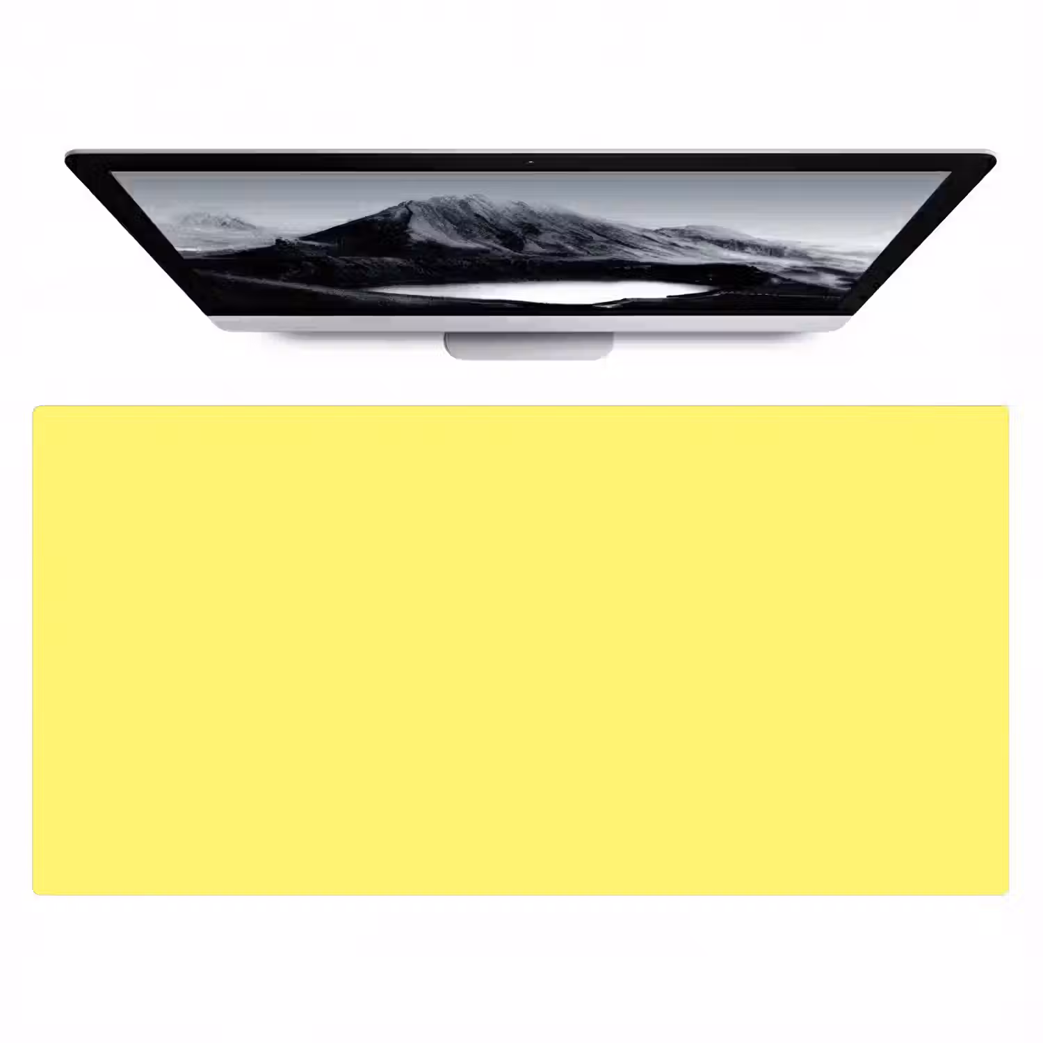 Buttery - Beige - Geel Muismat XXL klein 681 -zzz3d
