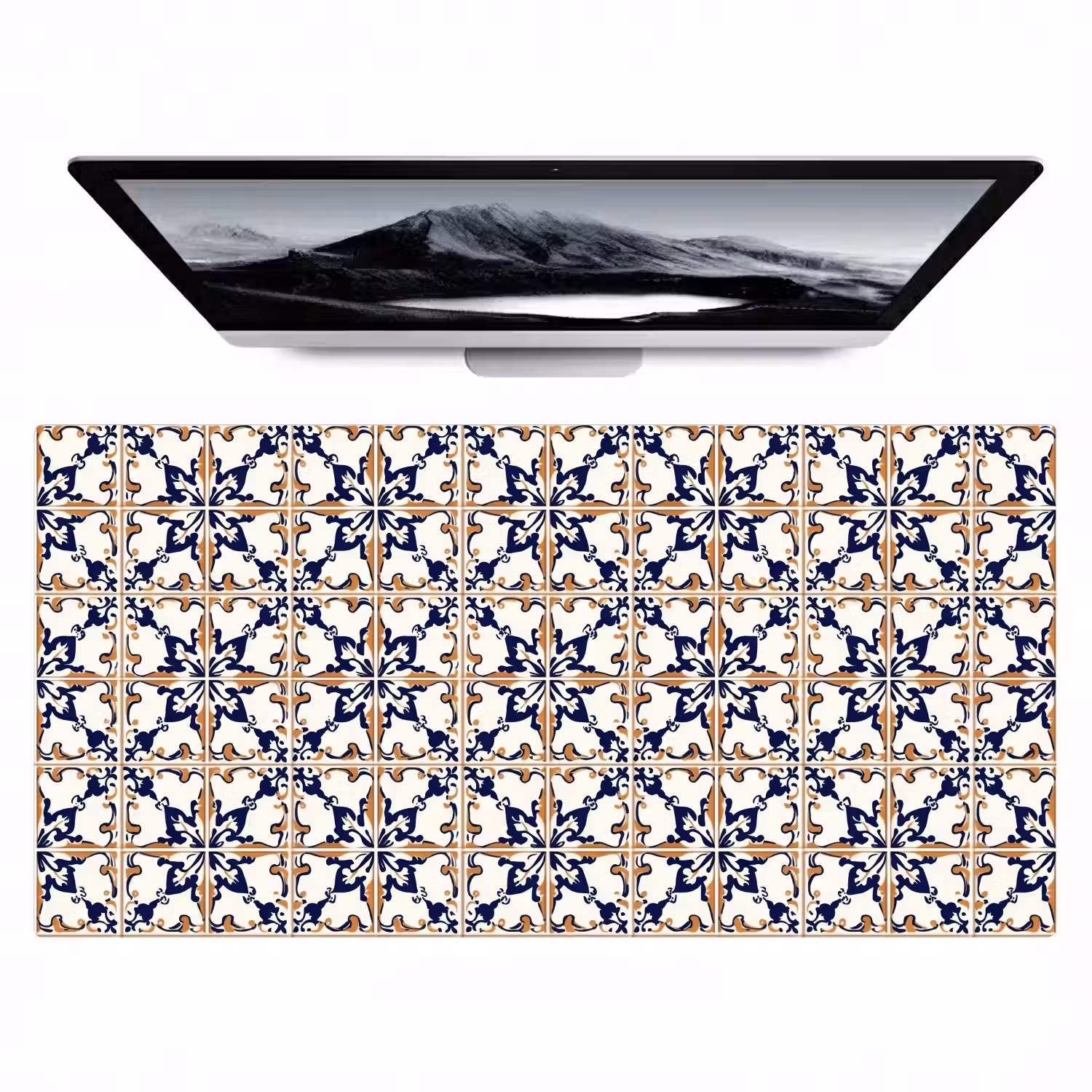 Klassiek - Patroon - Kleurrijk Muismat XXL klein 681 -zzz3d