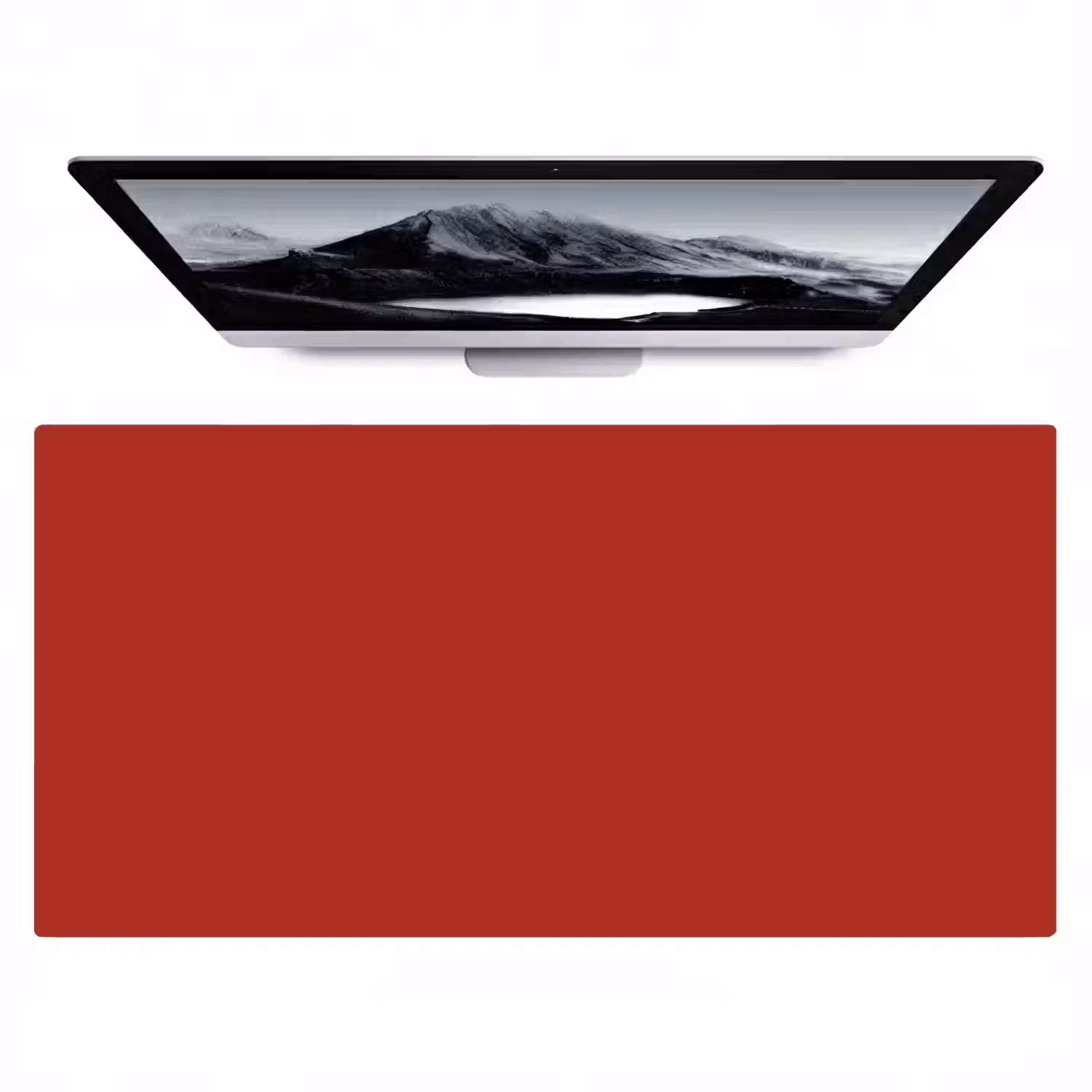 Deep - Crimson - Rood Muismat XXL klein 681 -zzz3d