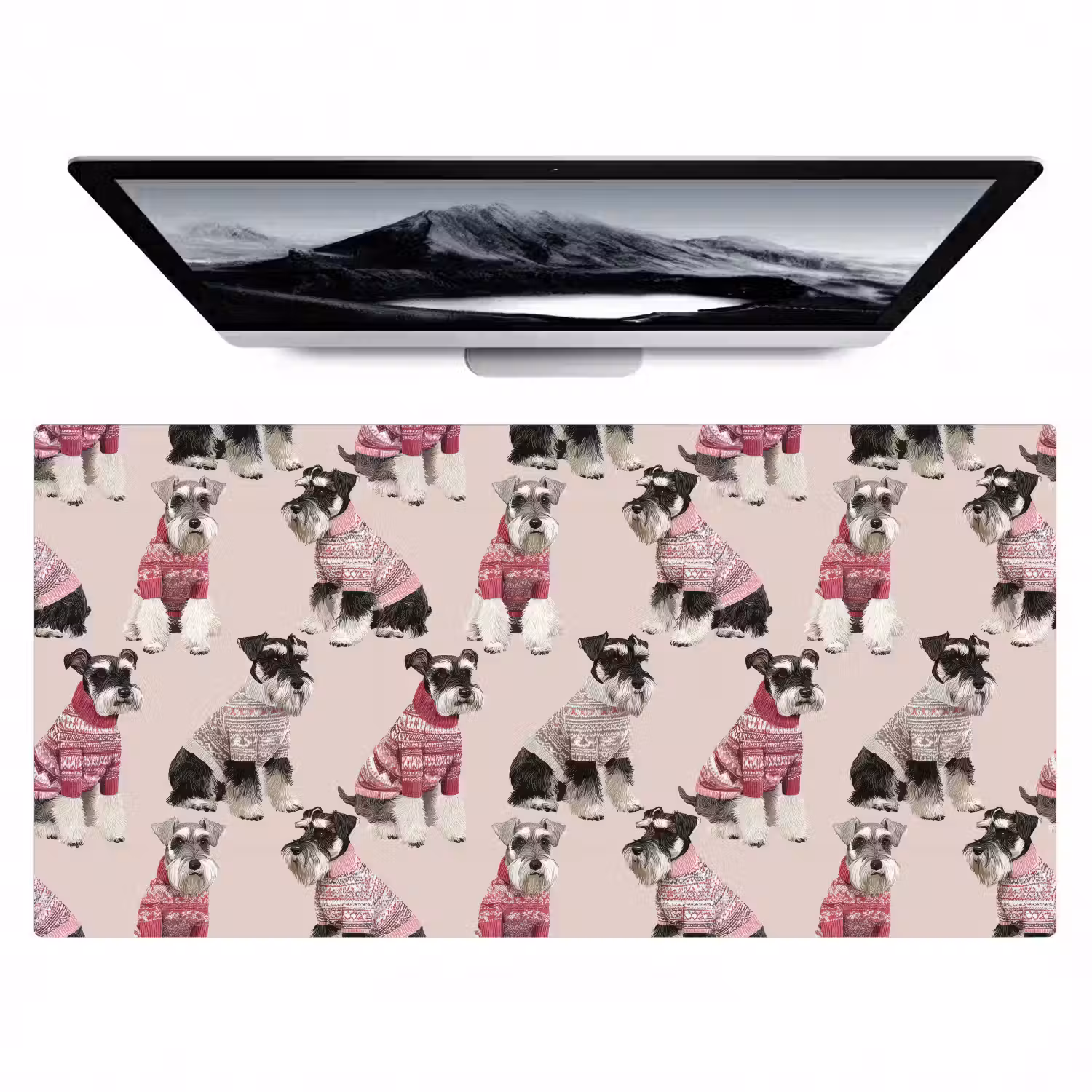 Honden - Truien - Rood Muismat XXL klein 681 -zzz3d