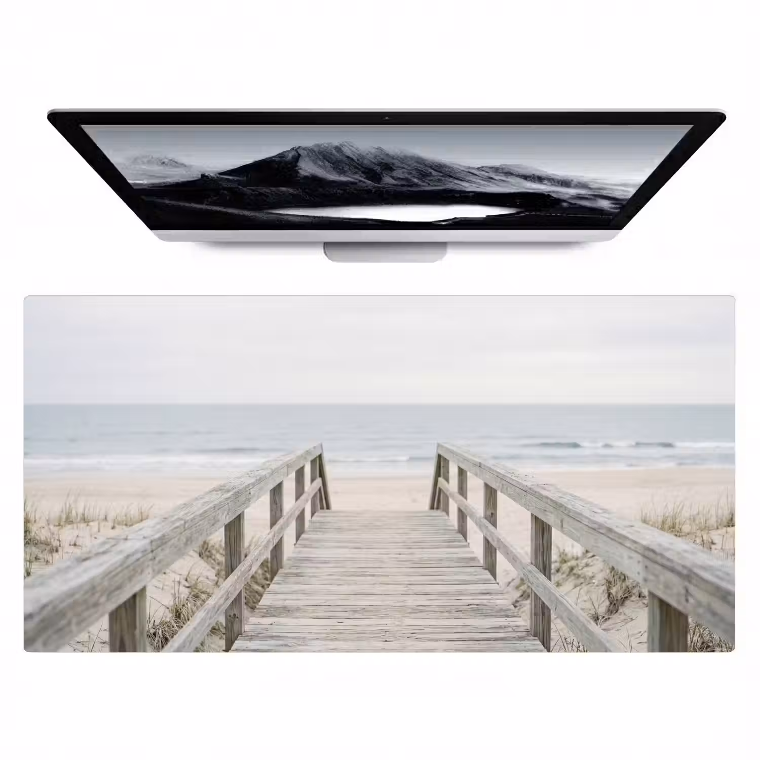 Duinen - Vlonder - Oceaan Muismat XXL klein -zzz3d