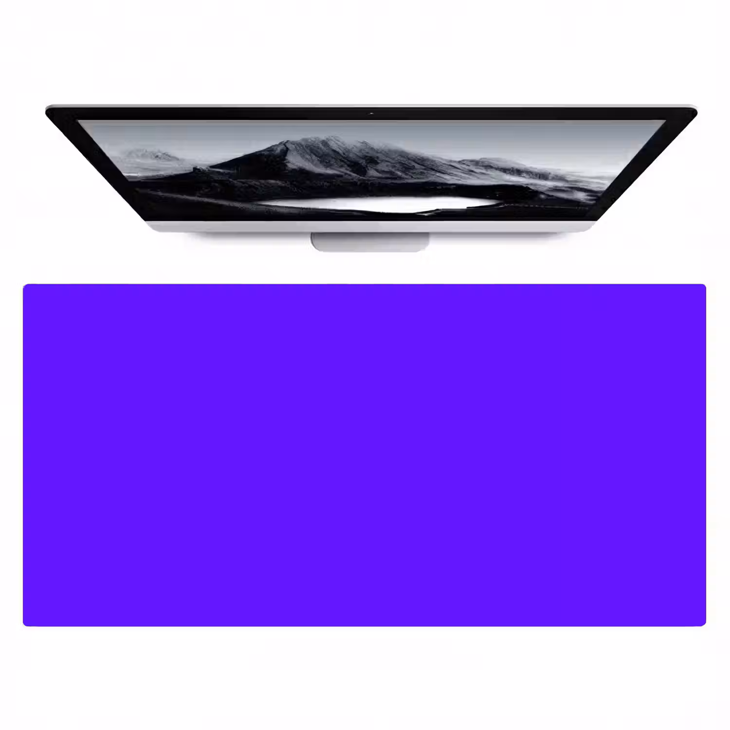 Electric - Indigo - Paars Muismat XXL klein 681 -zzz3d