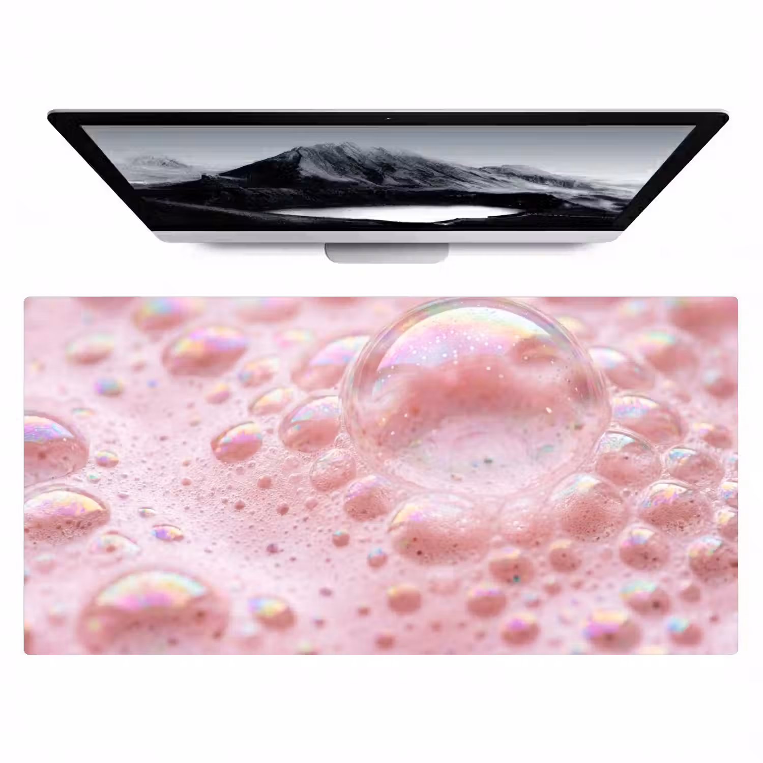 Schuim - Structuur - Roze Muismat XXL klein -zzz3d