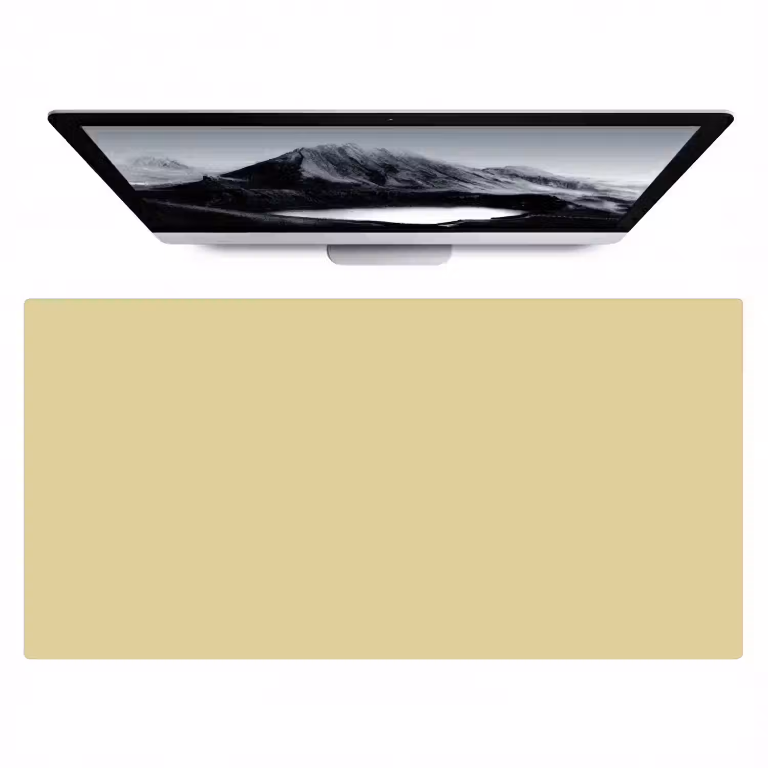Mellow - Touch - Geel Muismat XXL klein 681 -zzz3d
