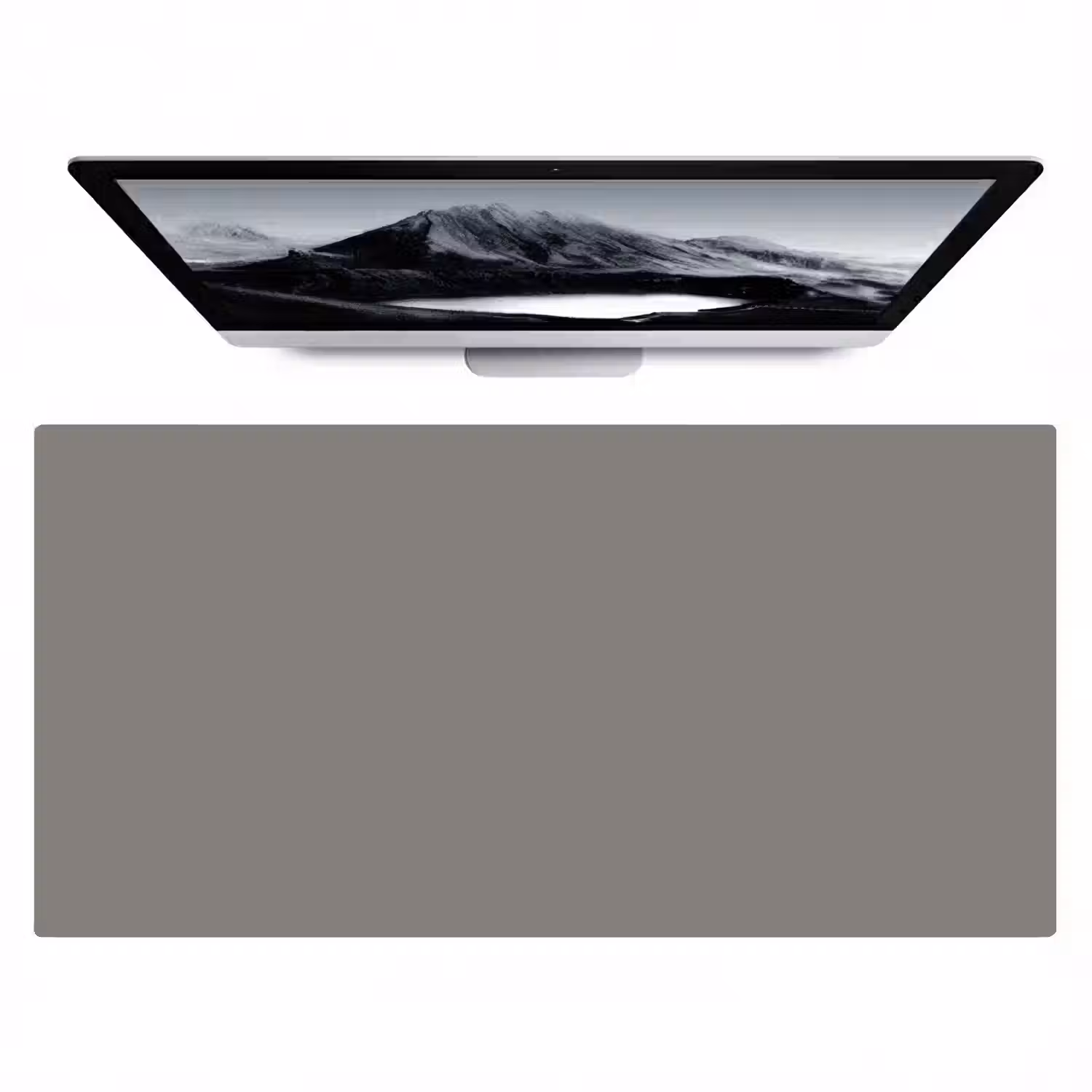 Mineral - Grey - Grijs Muismat XXL klein 681 -zzz3d