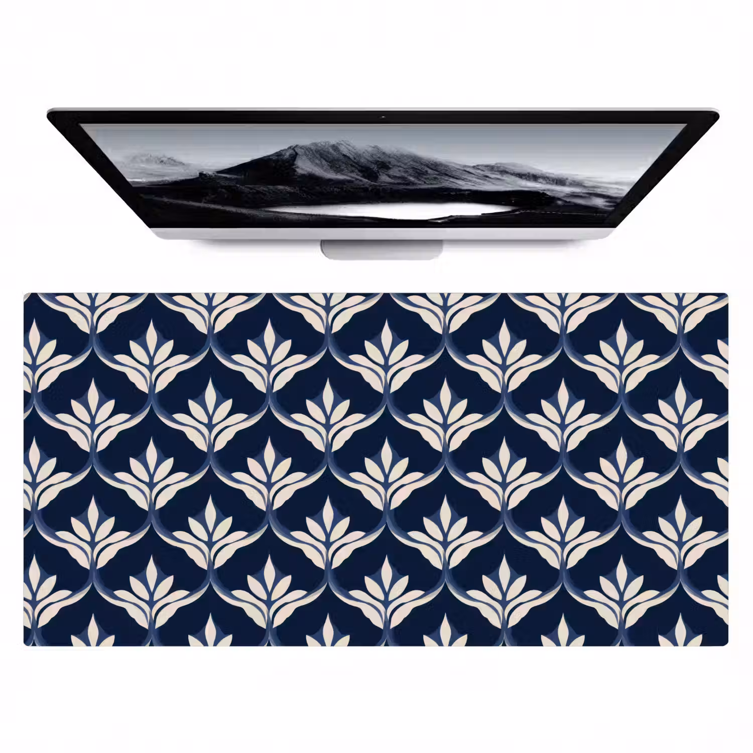 Modern - Ontwerp - Blauw Muismat XXL klein 681 -zzz3d