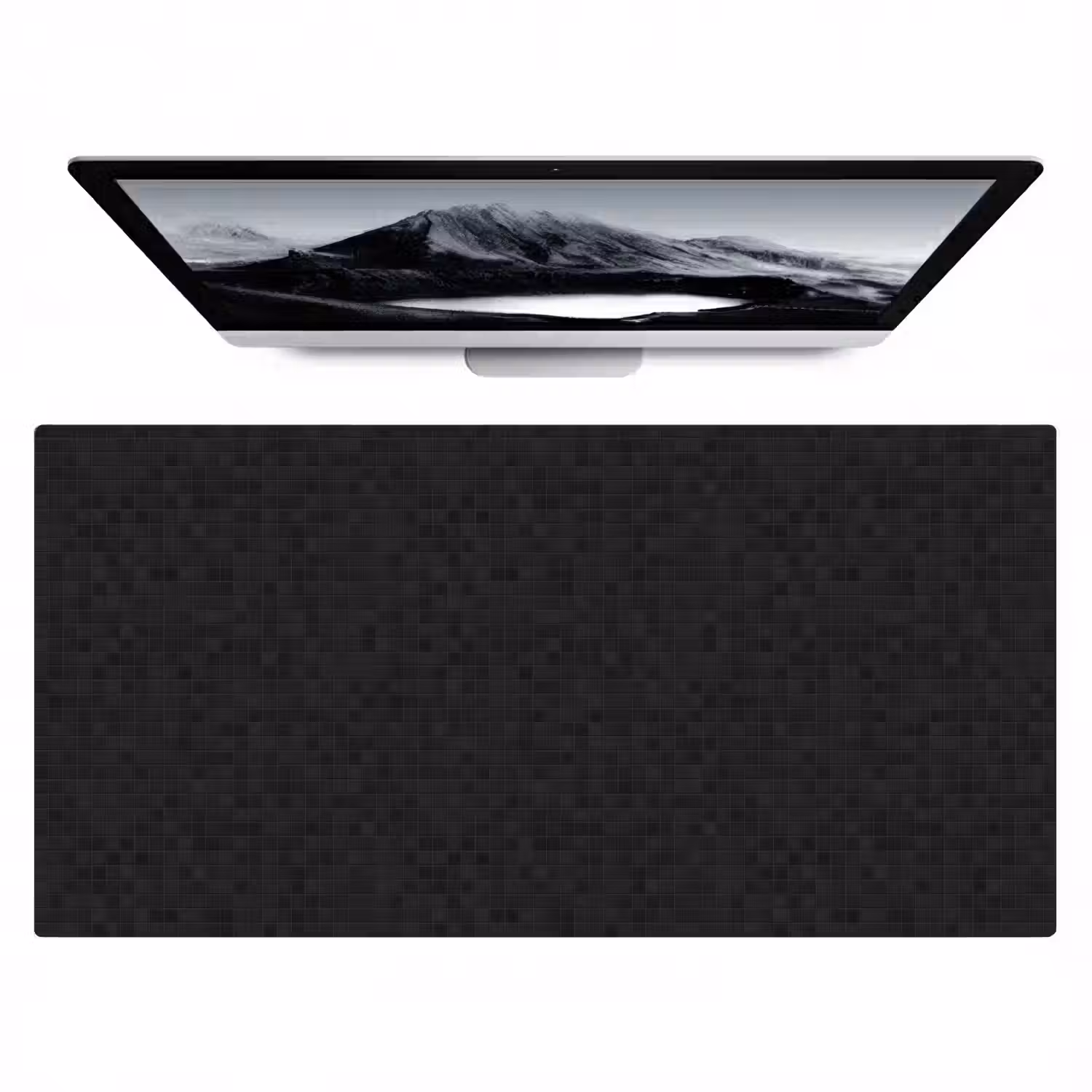 Mozaïek - Patroon - Antraciet - Zwart Muismat XXL klein 681 -zzz3d