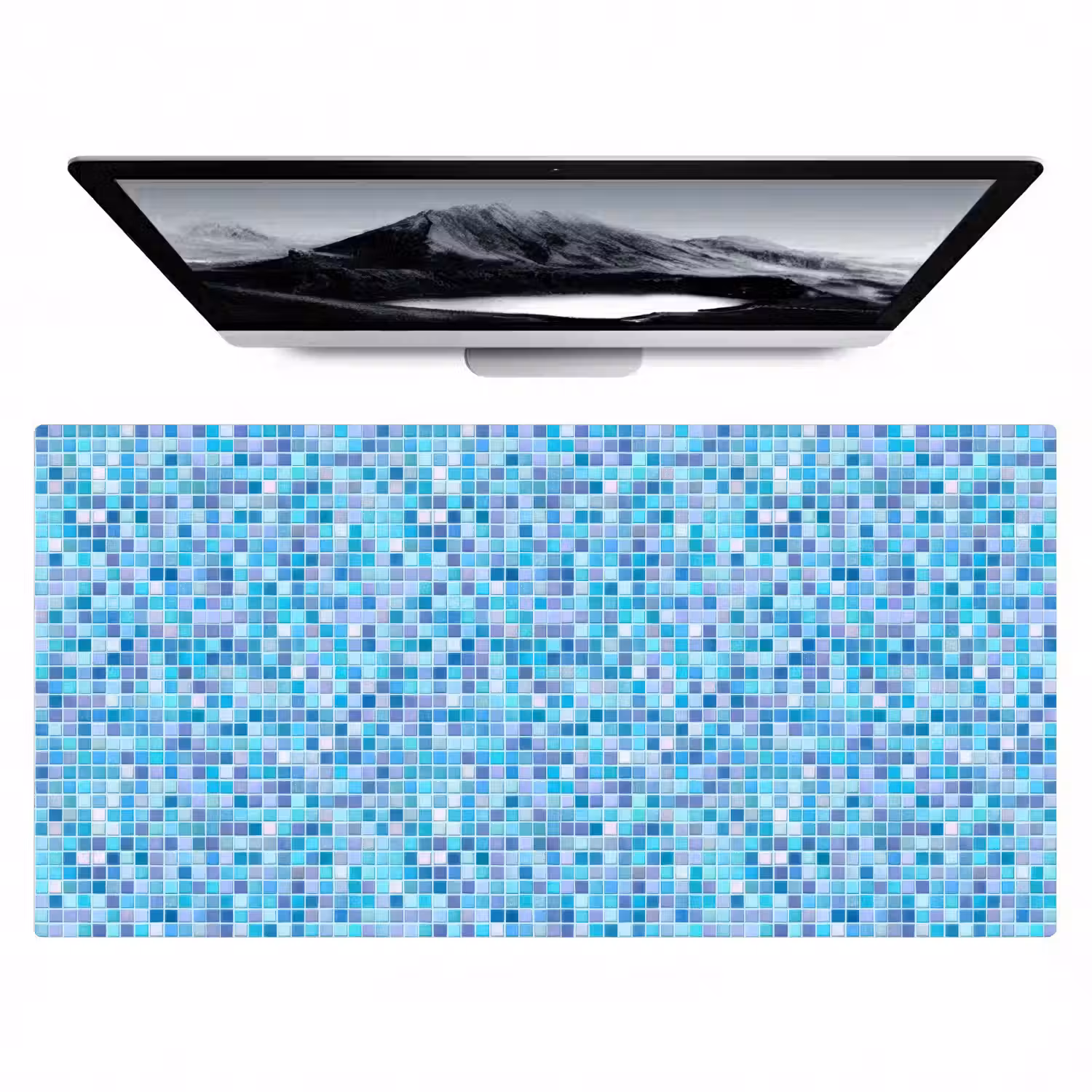 Mozaïek - Patroon - Turquoise Muismat XXL klein 681 -zzz3d