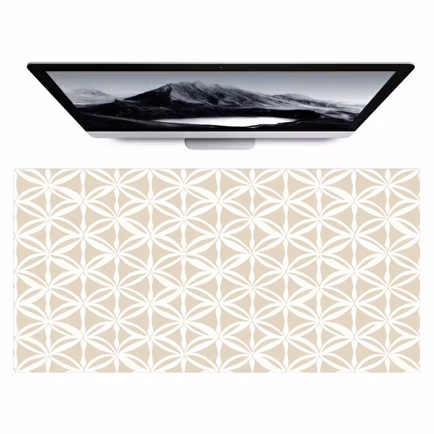 Motief - Modern - Beige Muismat XXL klein 681 -zzz3d