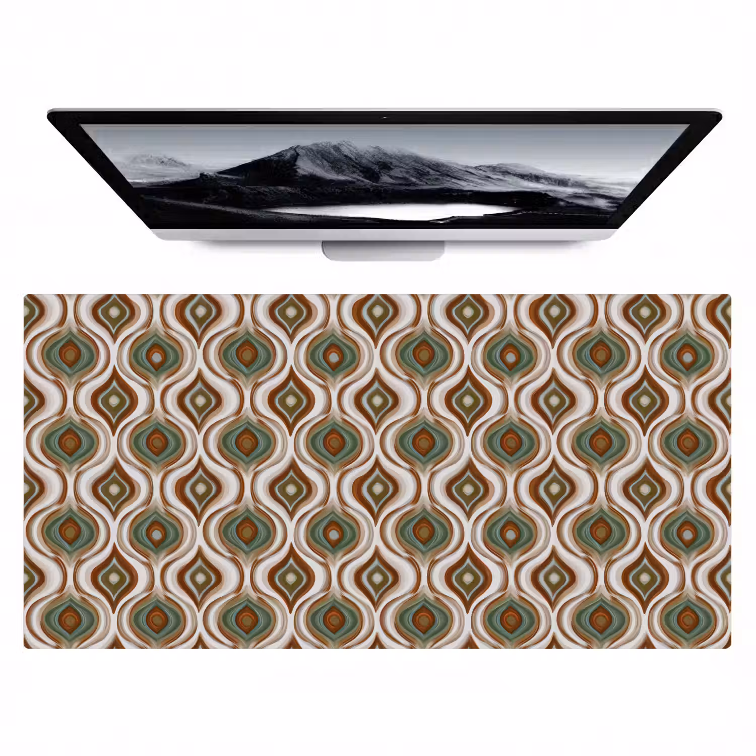 Motief - Patroon - Kleurrijk Muismat XXL klein 681 -zzz3d