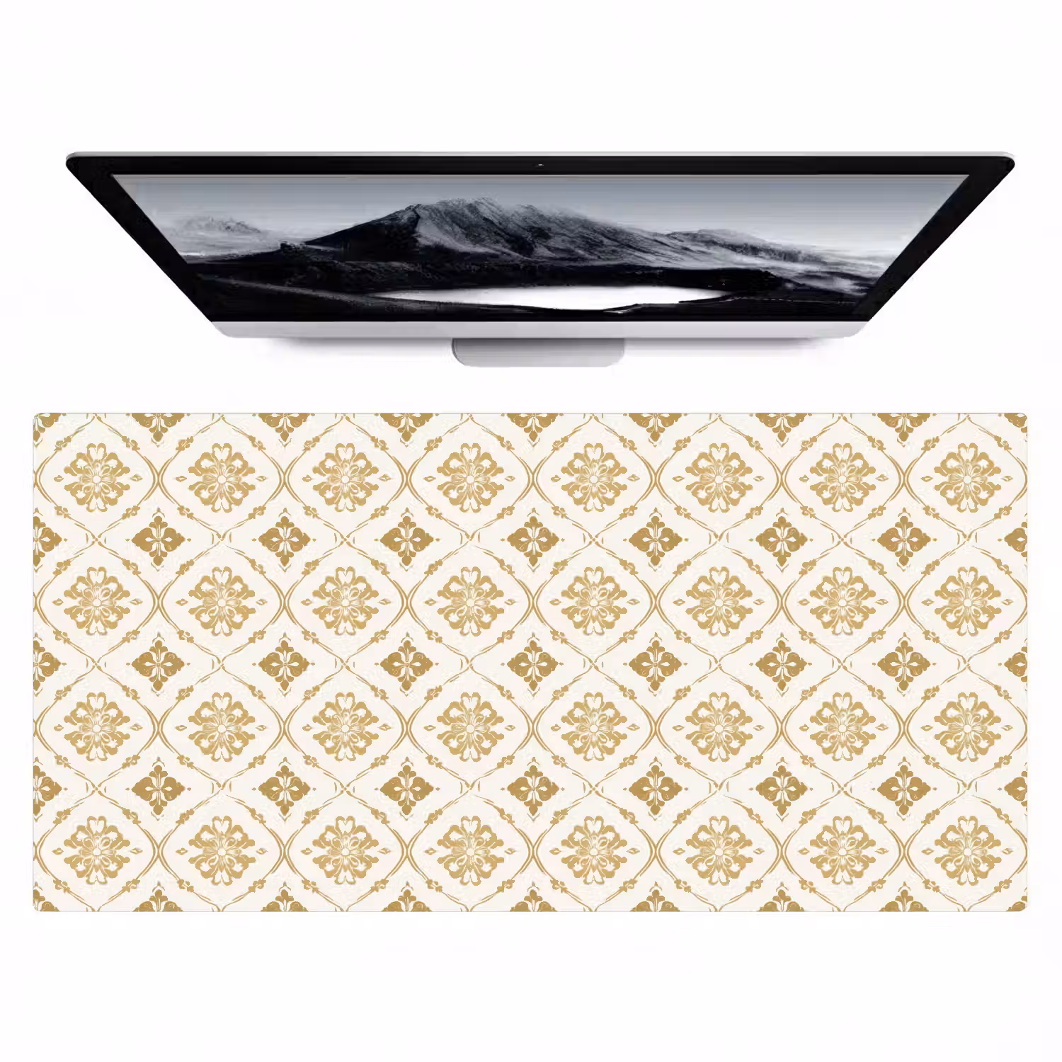 Ornament - Klassiek - Goud Muismat XXL klein 681 -zzz3d