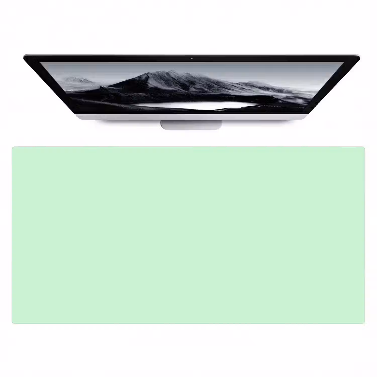 Pale - Mint - Groen Muismat XXL klein 681 -zzz3d