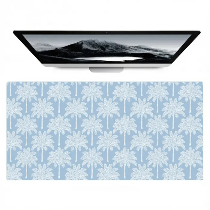 Palmboom - Modern - Blauw Muismat XXL klein 681 -zzz3d
