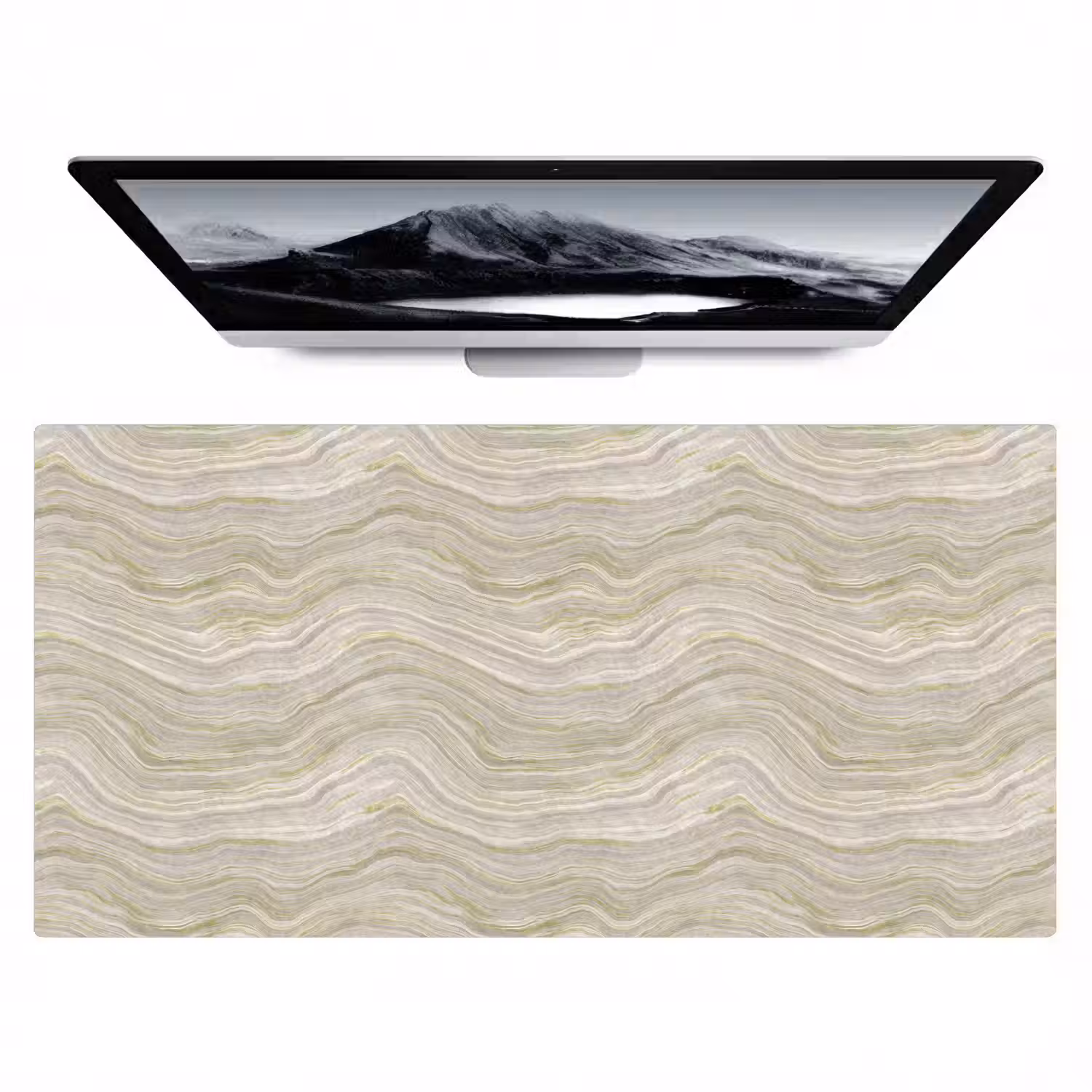 Patroon - Sereen - Groen Muismat XXL klein 681 -zzz3d