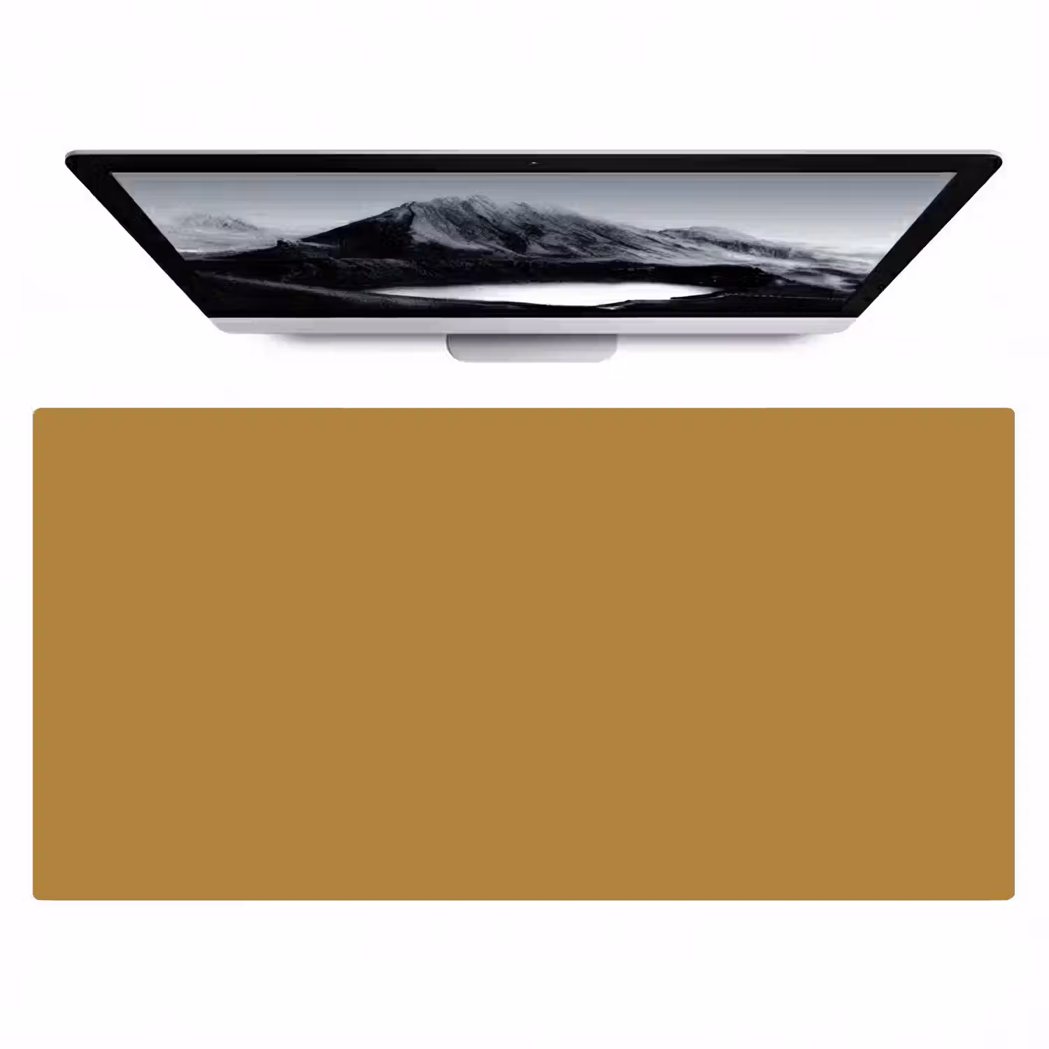 Rhythmic - Ochre - Geel Muismat XXL klein 681 -zzz3d