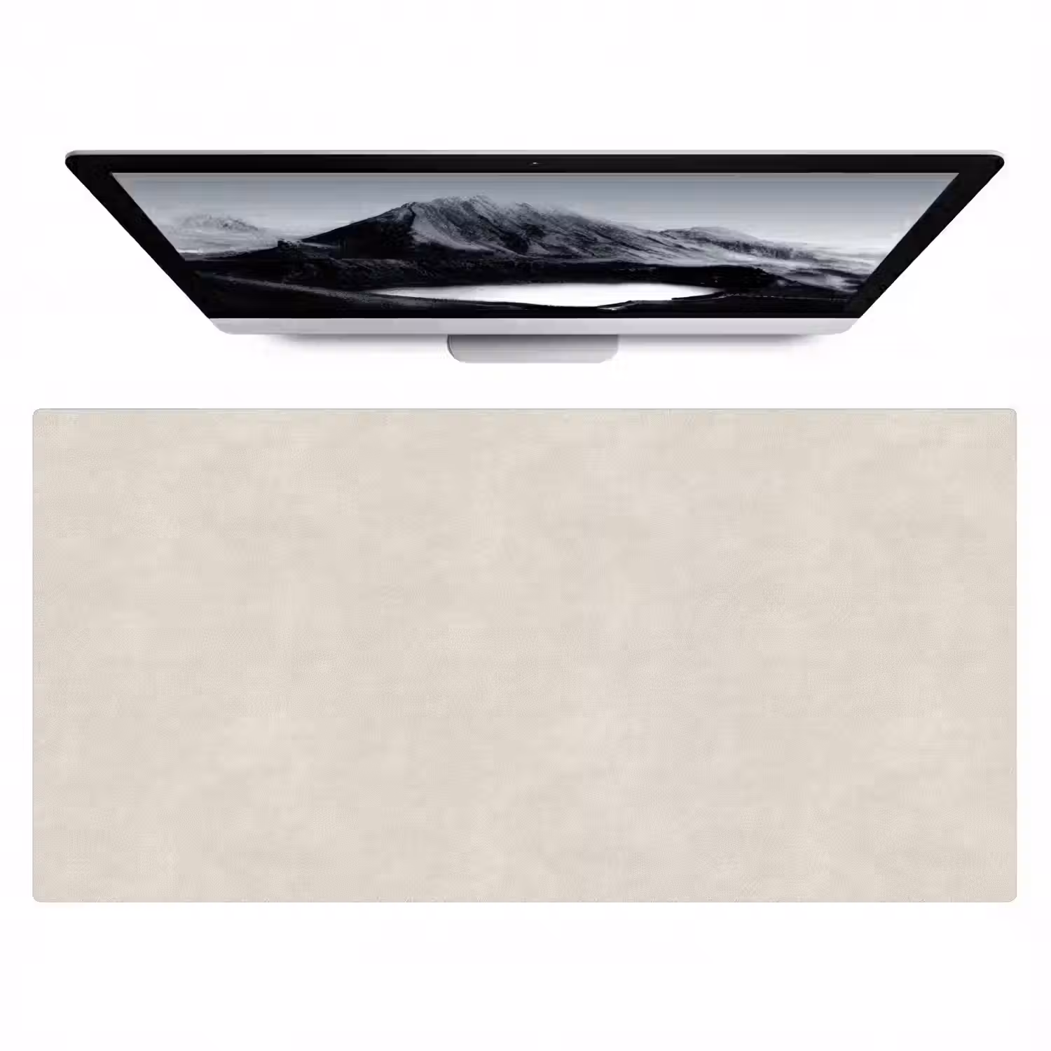 Zandkleurig - Modern - Egaal Muismat XXL klein 681 -zzz3d