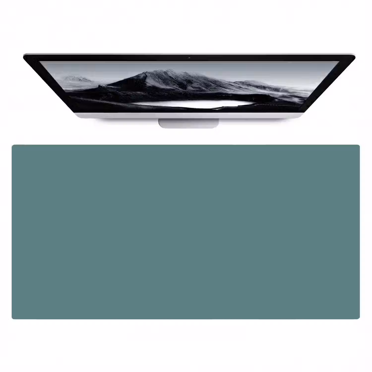 Serene - Teal - Blauw Muismat XXL klein 681 -zzz3d