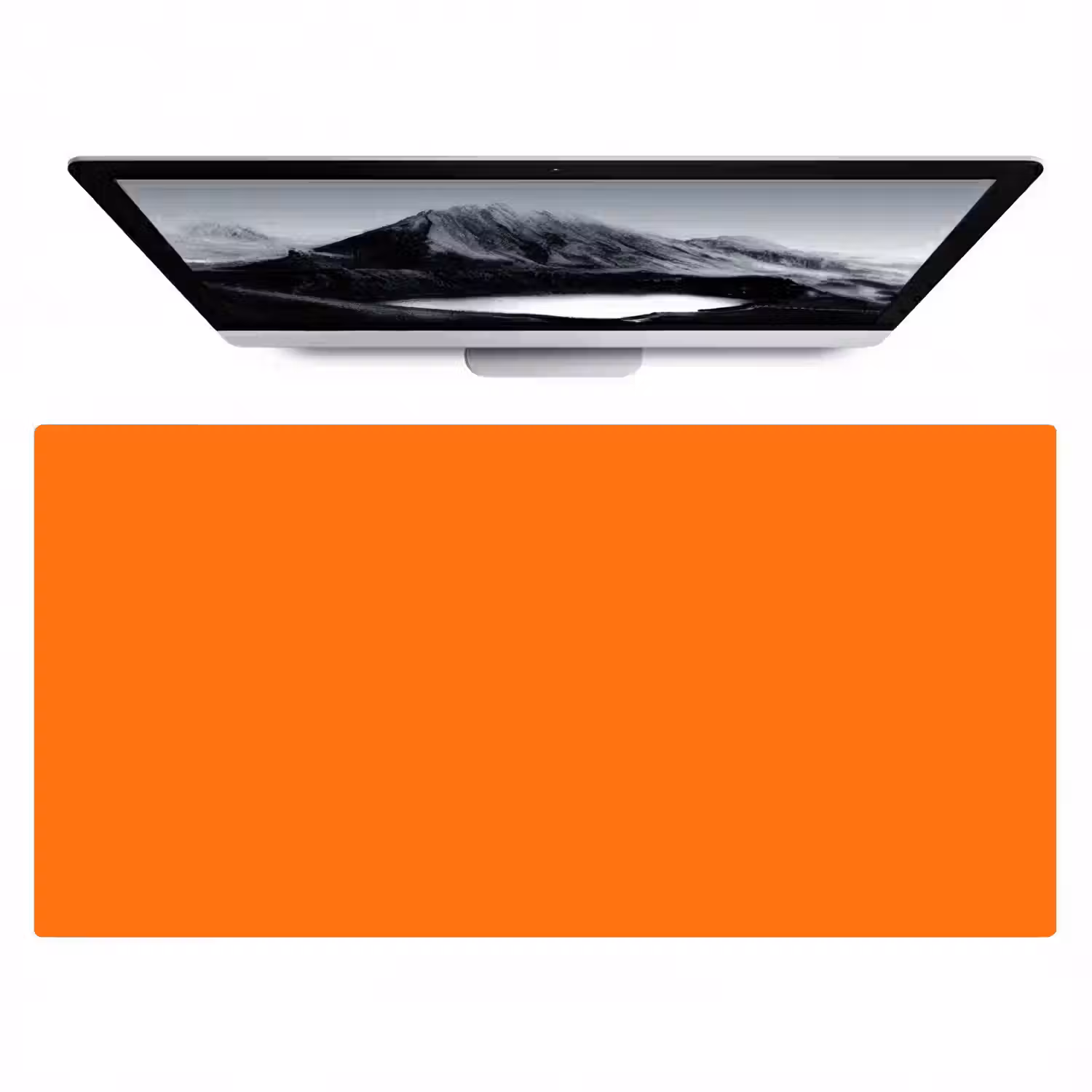 Spiced - Pumpkin - Oranje Muismat XXL klein 681 -zzz3d