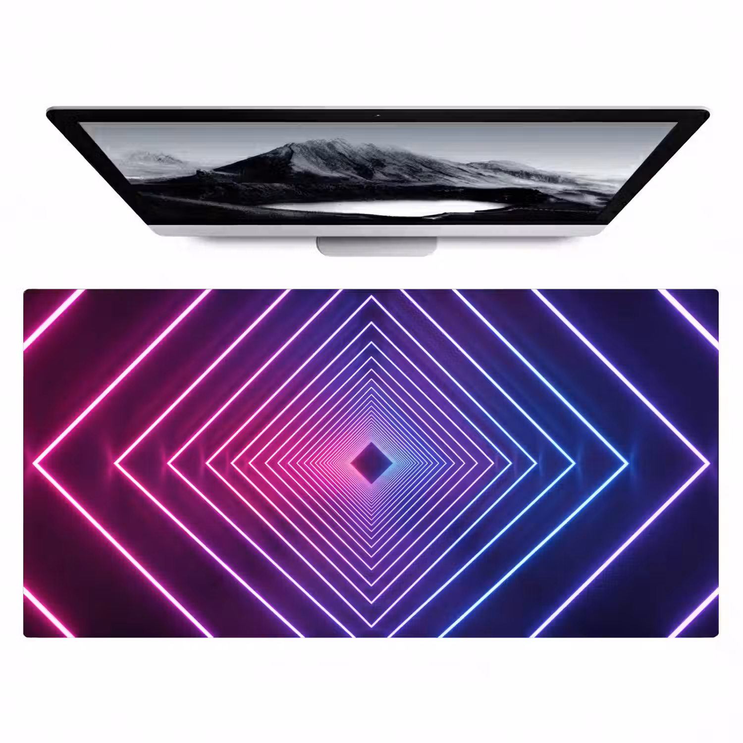 Driedimensionaal - Tunnel - Ruimte Muismat XXL klein -zzz3d