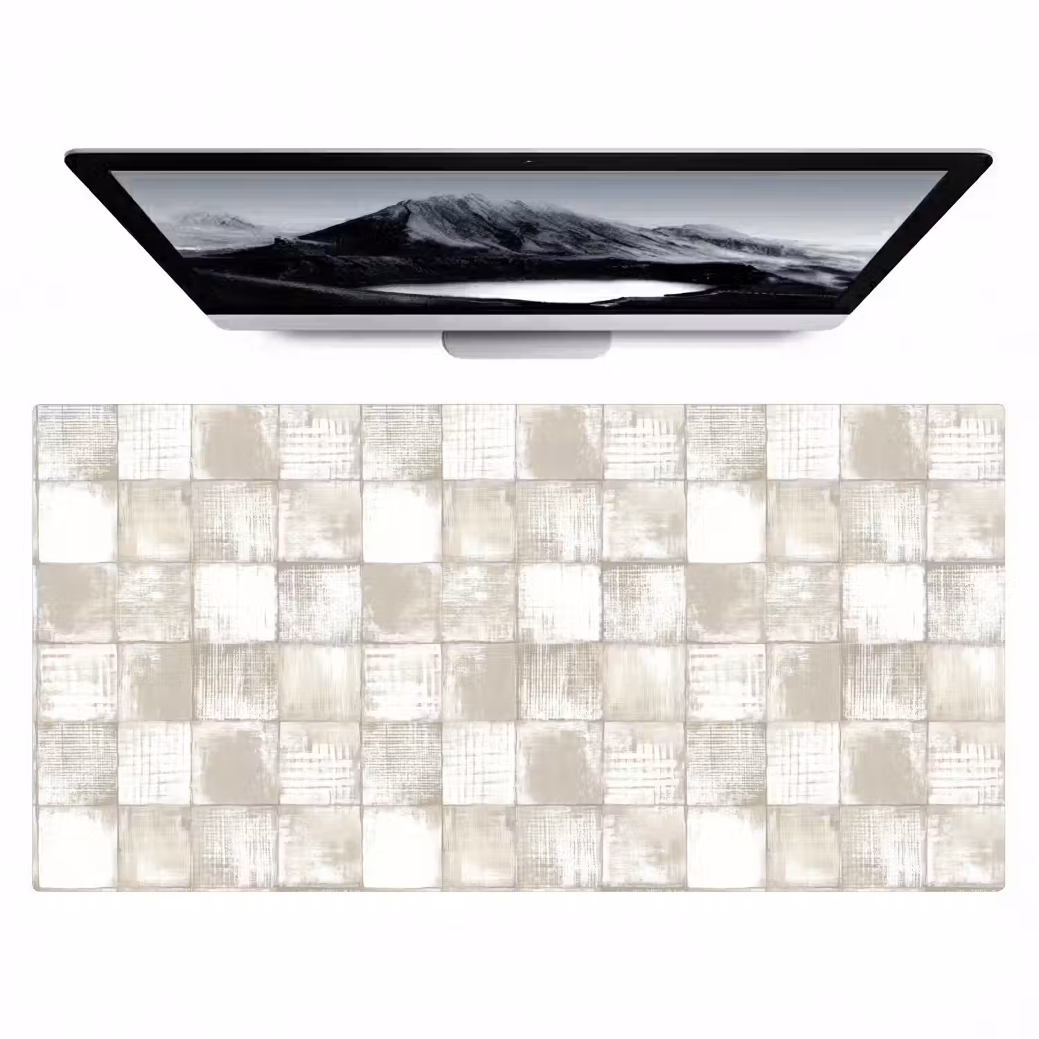 Tegel - Patroon - Verweerd Muismat XXL klein 681 -zzz3d