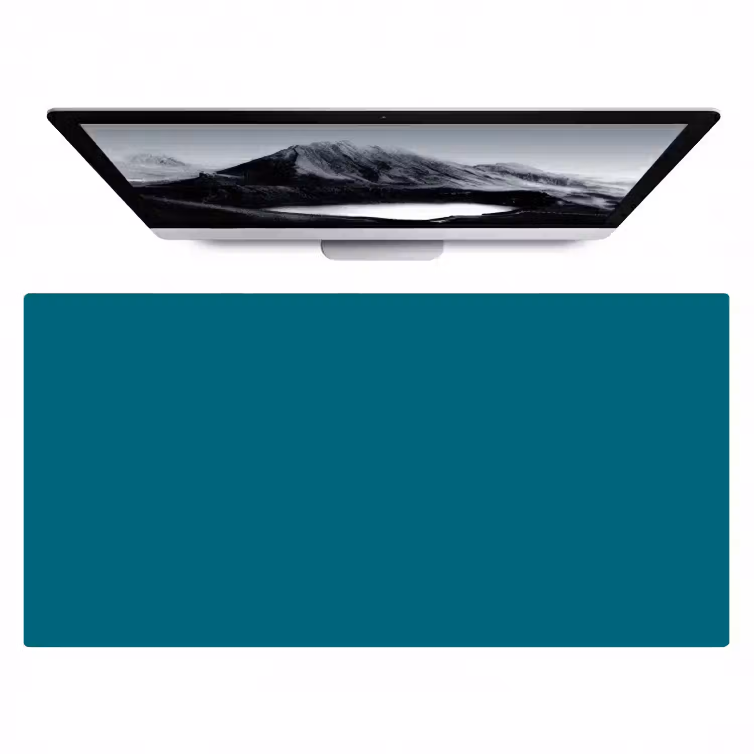 Tropical - Peacock - Blauw Muismat XXL klein 681 -zzz3d