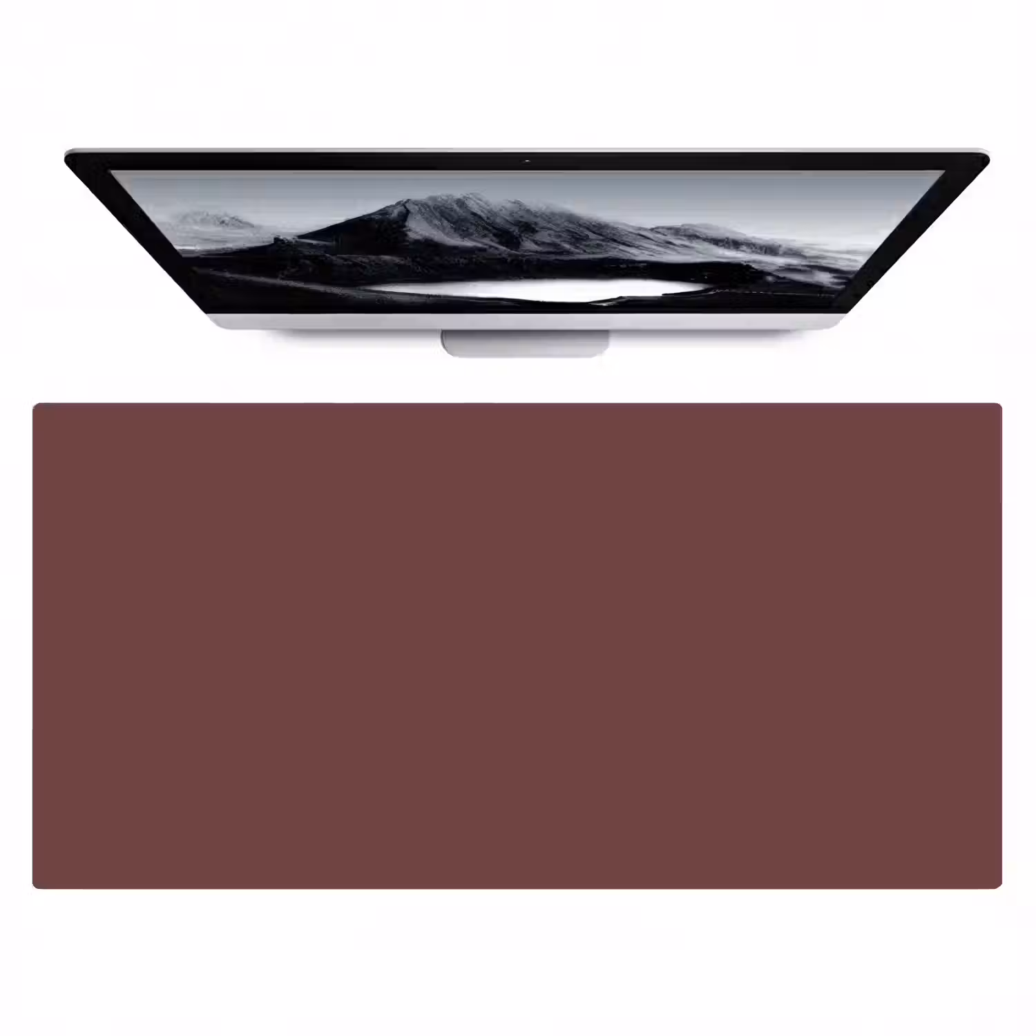 Velvet - Merlot - Rood Muismat XXL klein 681 -zzz3d