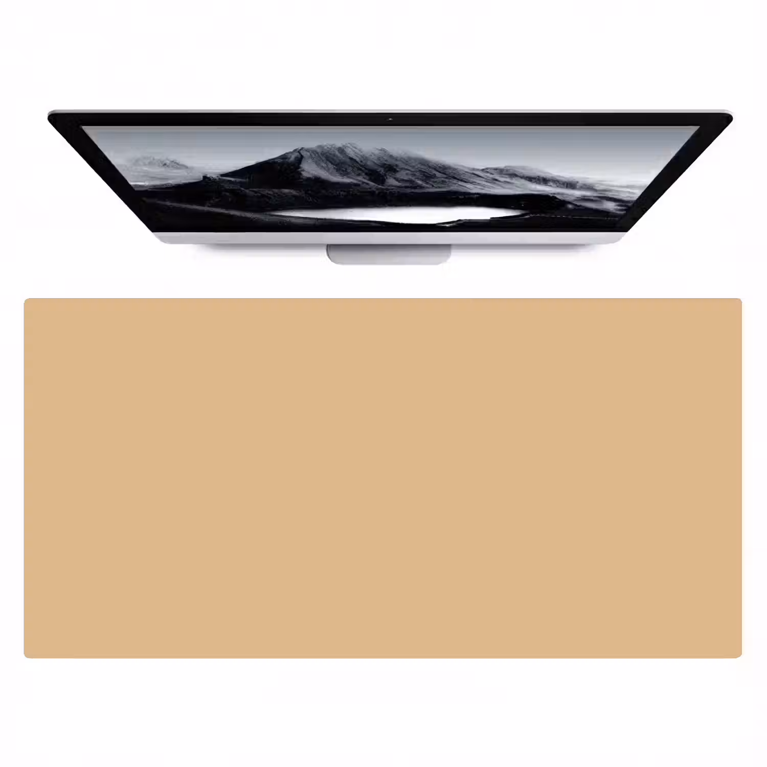 Warm - Sand - Nude Muismat XXL klein 681 -zzz3d