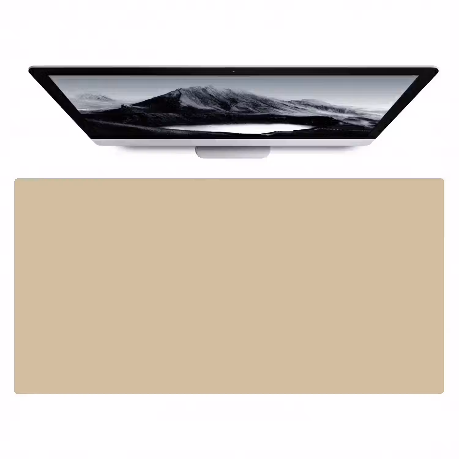 Warm - Sand - Nude Muismat XXL klein 681 -zzz3d