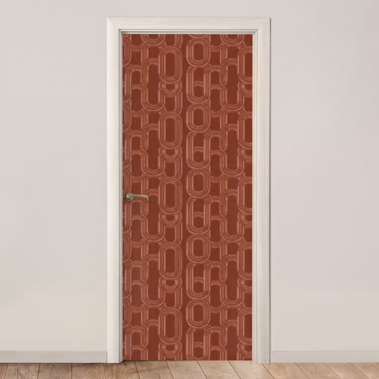 Abstract - Textuur - Bruin deurposter klein 289 -3d_beige