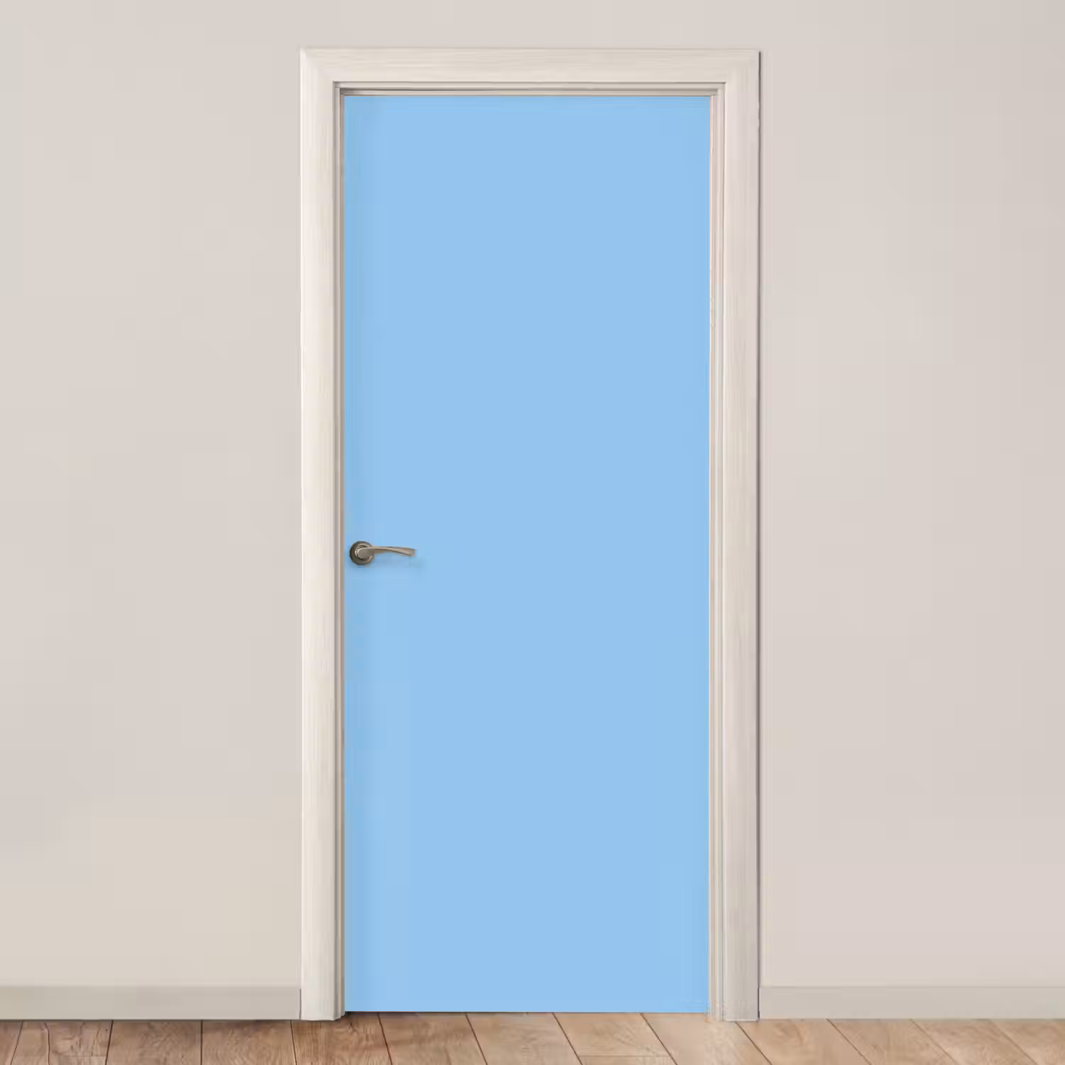 Baby - Blue - Blauw deurposter klein 289 -3d_beige