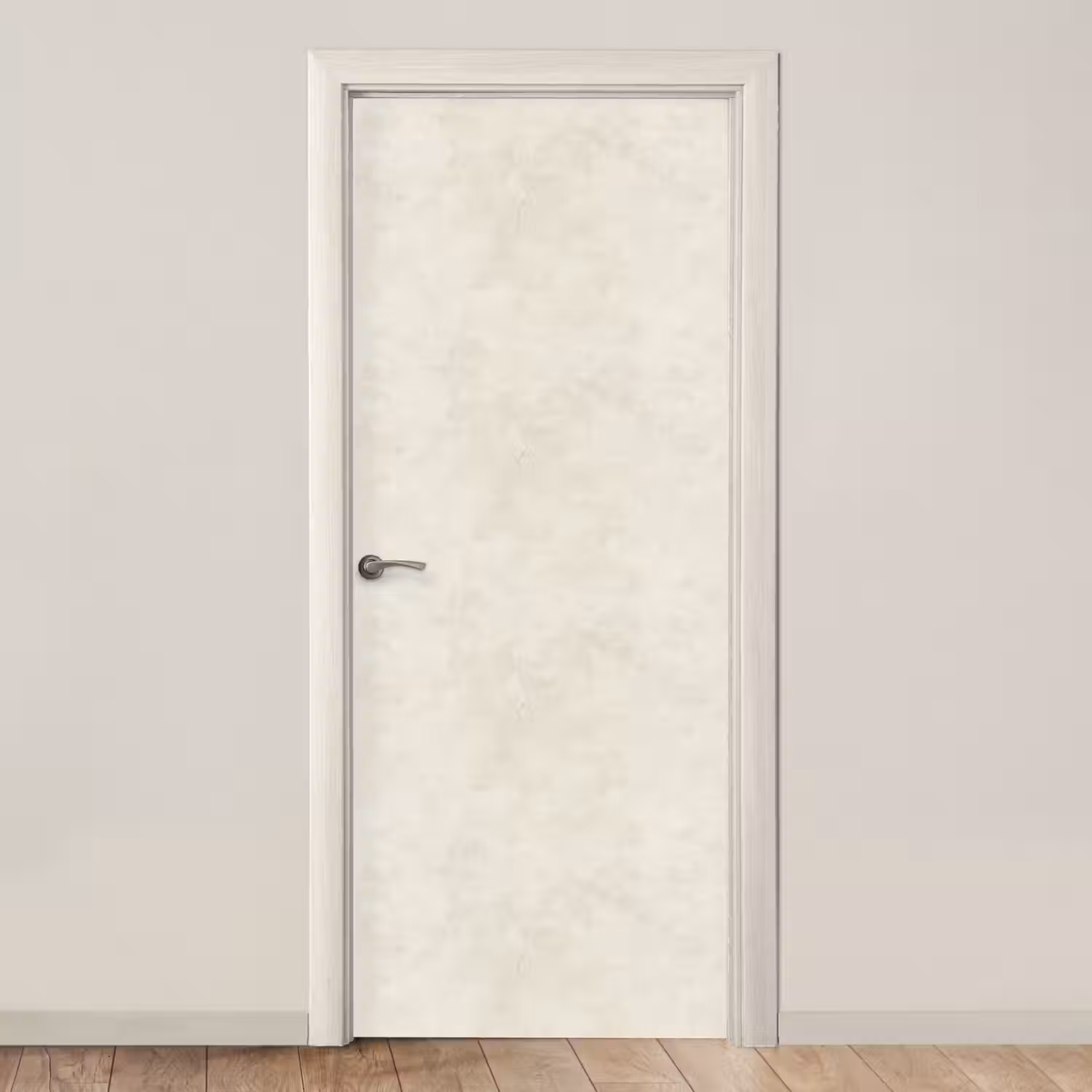 Crème - Egaal - Beton deurposter klein 289 -3d_beige