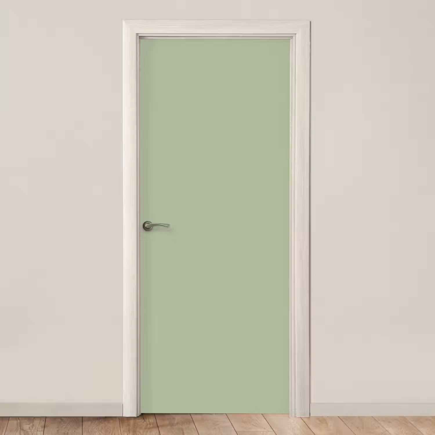 Spring - Sprint - Groen deurposter klein 289 -3d_beige