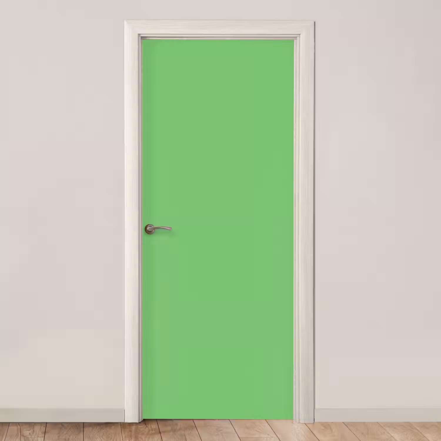 Meadow - Green - Groen deurposter klein 289 -3d_beige