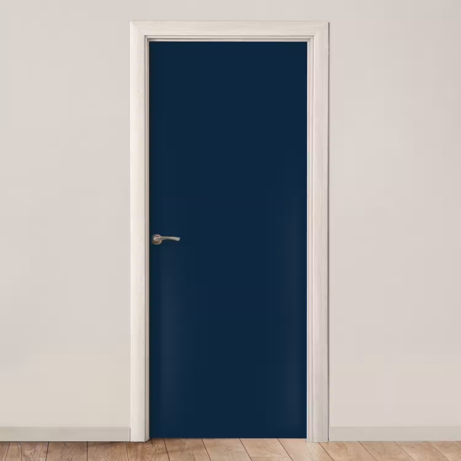 Midnight - Blue - Blauw deurposter klein 289 -3d_beige