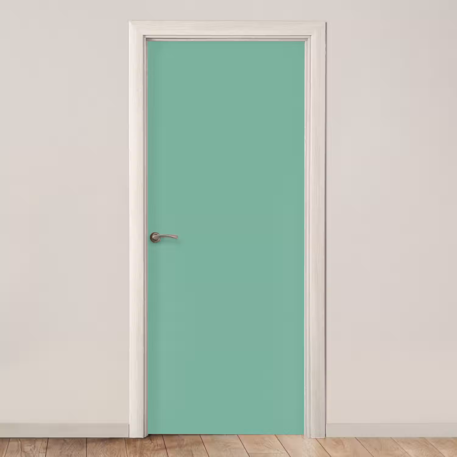 Ocean - Jade - Groen deurposter klein 289 -3d_beige