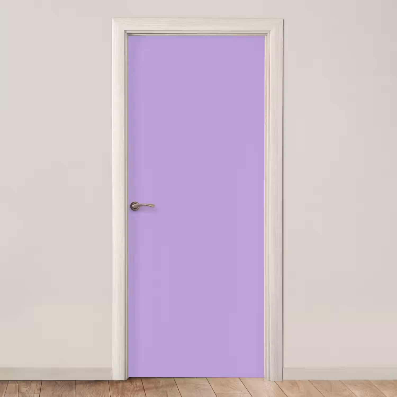 Soft - Lavender - Paars deurposter klein 289 -3d_beige